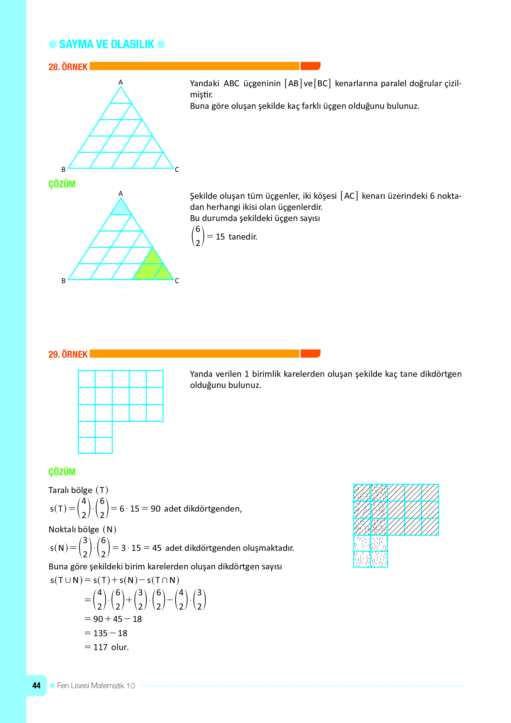 10. Sınıf Meb Yayınları Fen Lisesi Matematik Ders Kitabı Sayfa 44 Cevapları 10. Sınıf Meb Yayınları Fen Lisesi Matematik Ders Kitabı Sayfa 44 Cevapları