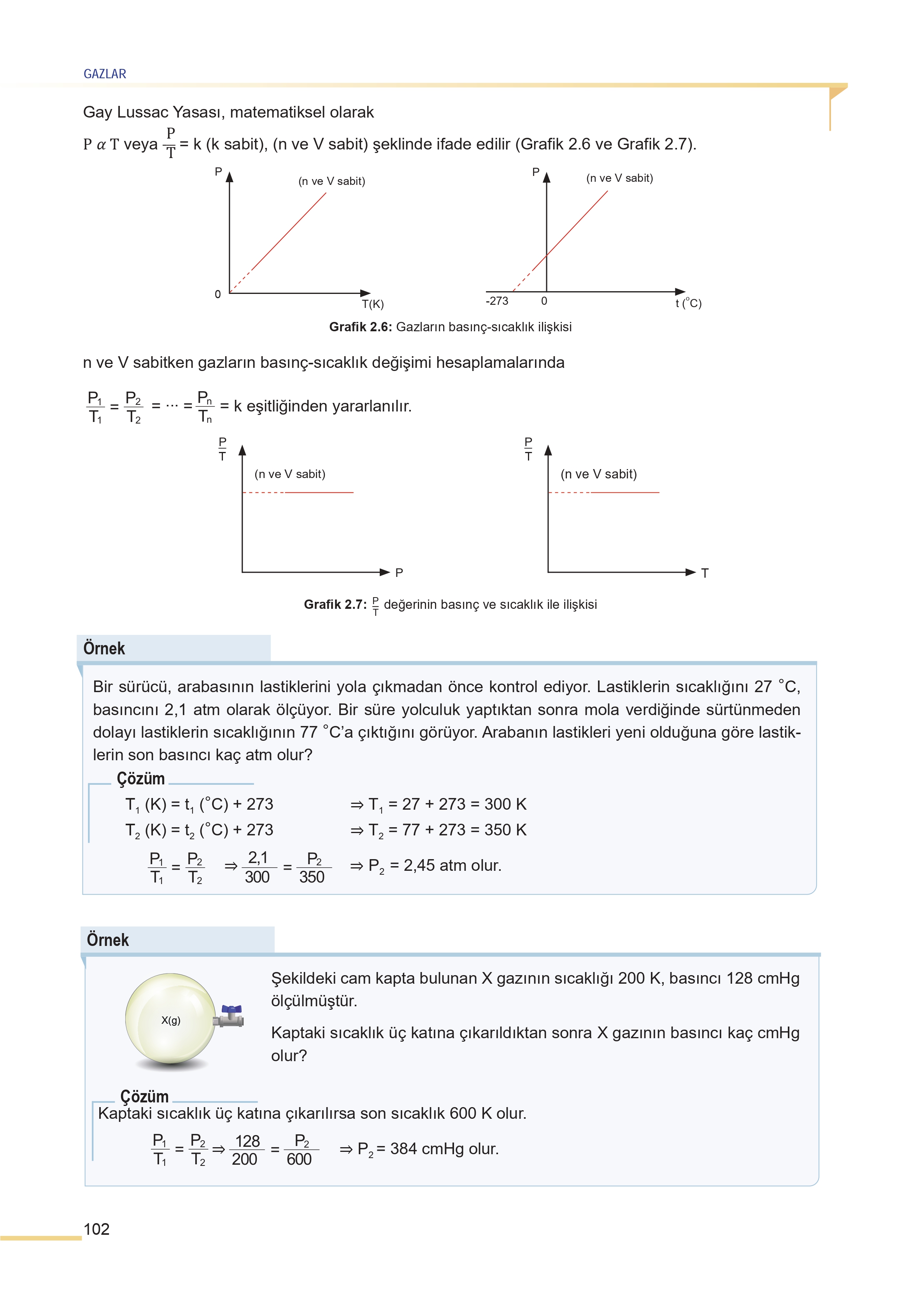 11. Sınıf Meb Yayınları Fen Lisesi Kimya Ders Kitabı Sayfa 102 Cevapları