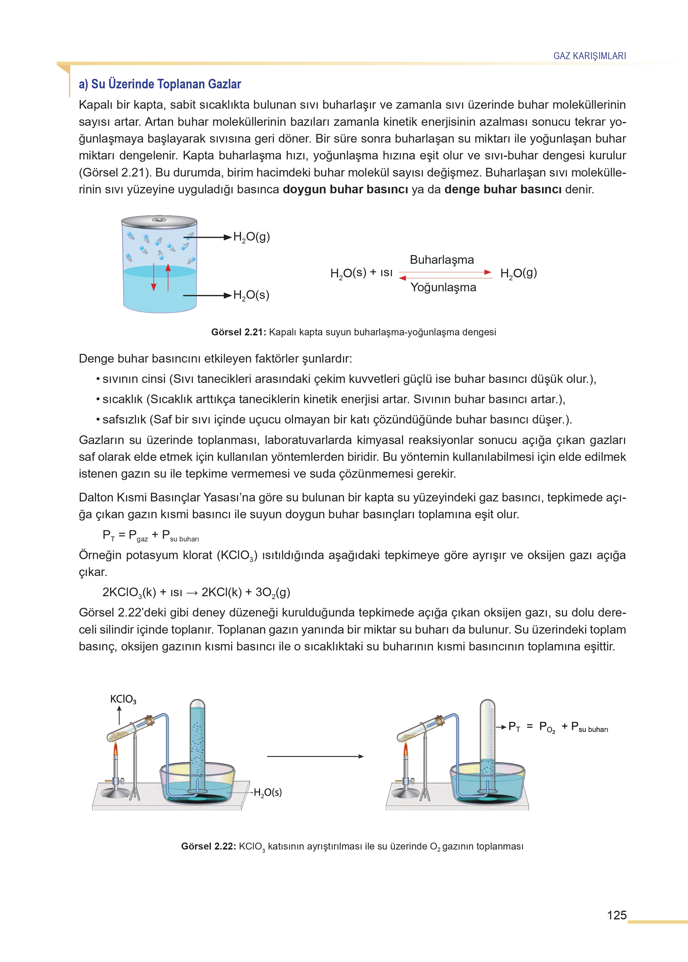 11. Sınıf Meb Yayınları Fen Lisesi Kimya Ders Kitabı Sayfa 125 Cevapları 11. Sınıf Meb Yayınları Fen Lisesi Kimya Ders Kitabı Sayfa 125 Cevapları