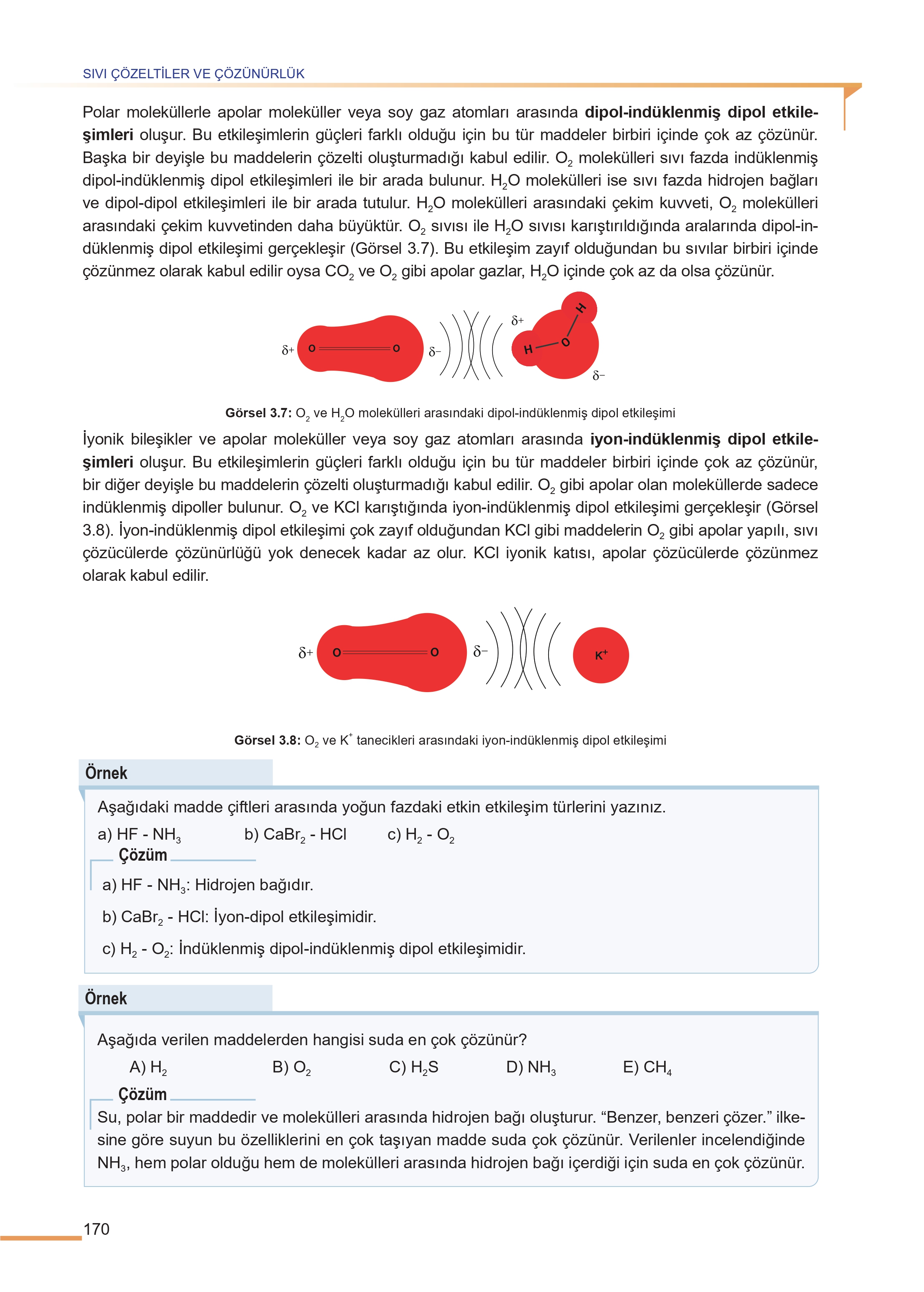 11. Sınıf Meb Yayınları Fen Lisesi Kimya Ders Kitabı Sayfa 170 Cevapları 11. Sınıf Meb Yayınları Fen Lisesi Kimya Ders Kitabı Sayfa 170 Cevapları