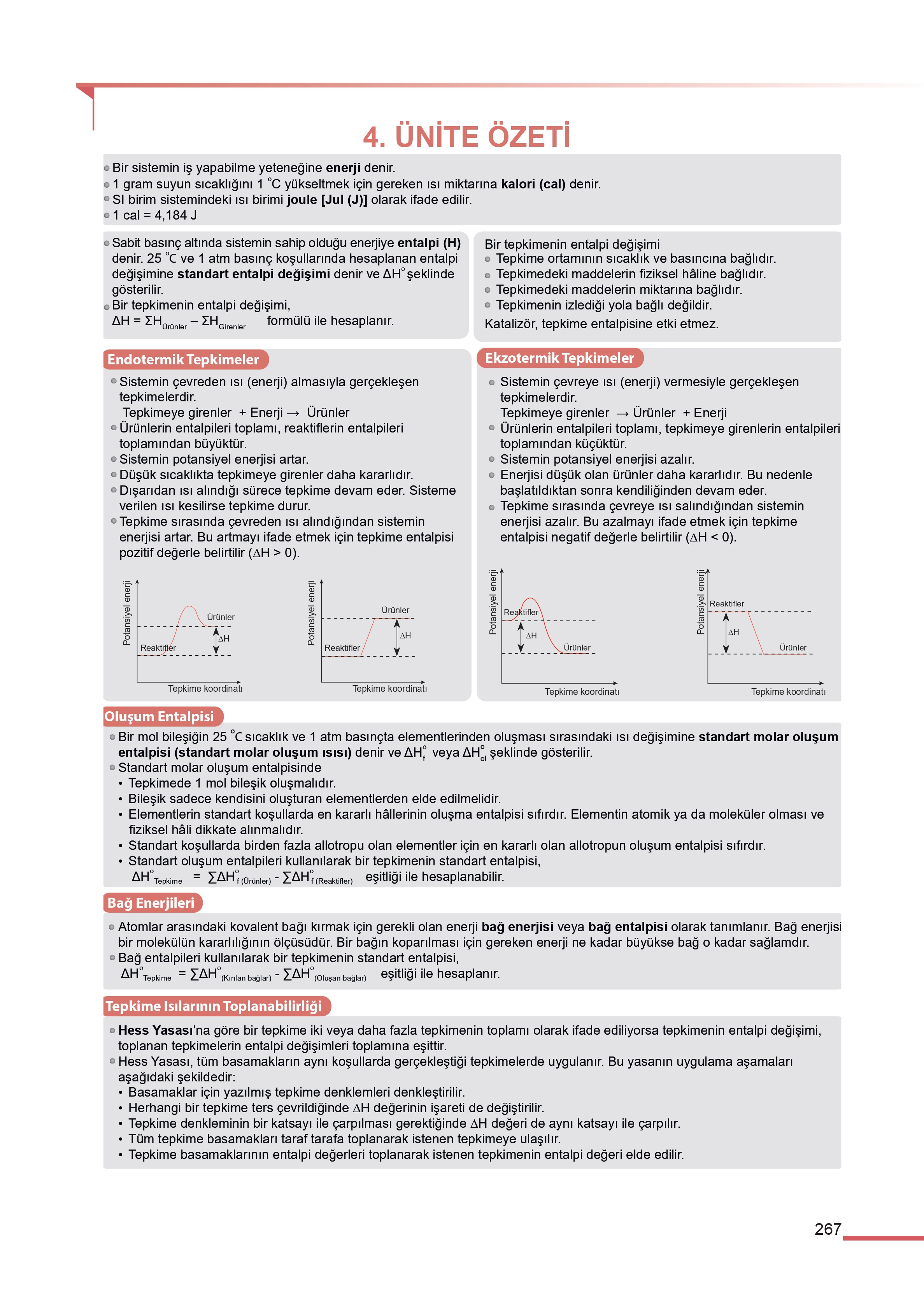 11. Sınıf Meb Yayınları Fen Lisesi Kimya Ders Kitabı Sayfa 267 Cevapları 11. Sınıf Meb Yayınları Fen Lisesi Kimya Ders Kitabı Sayfa 267 Cevapları