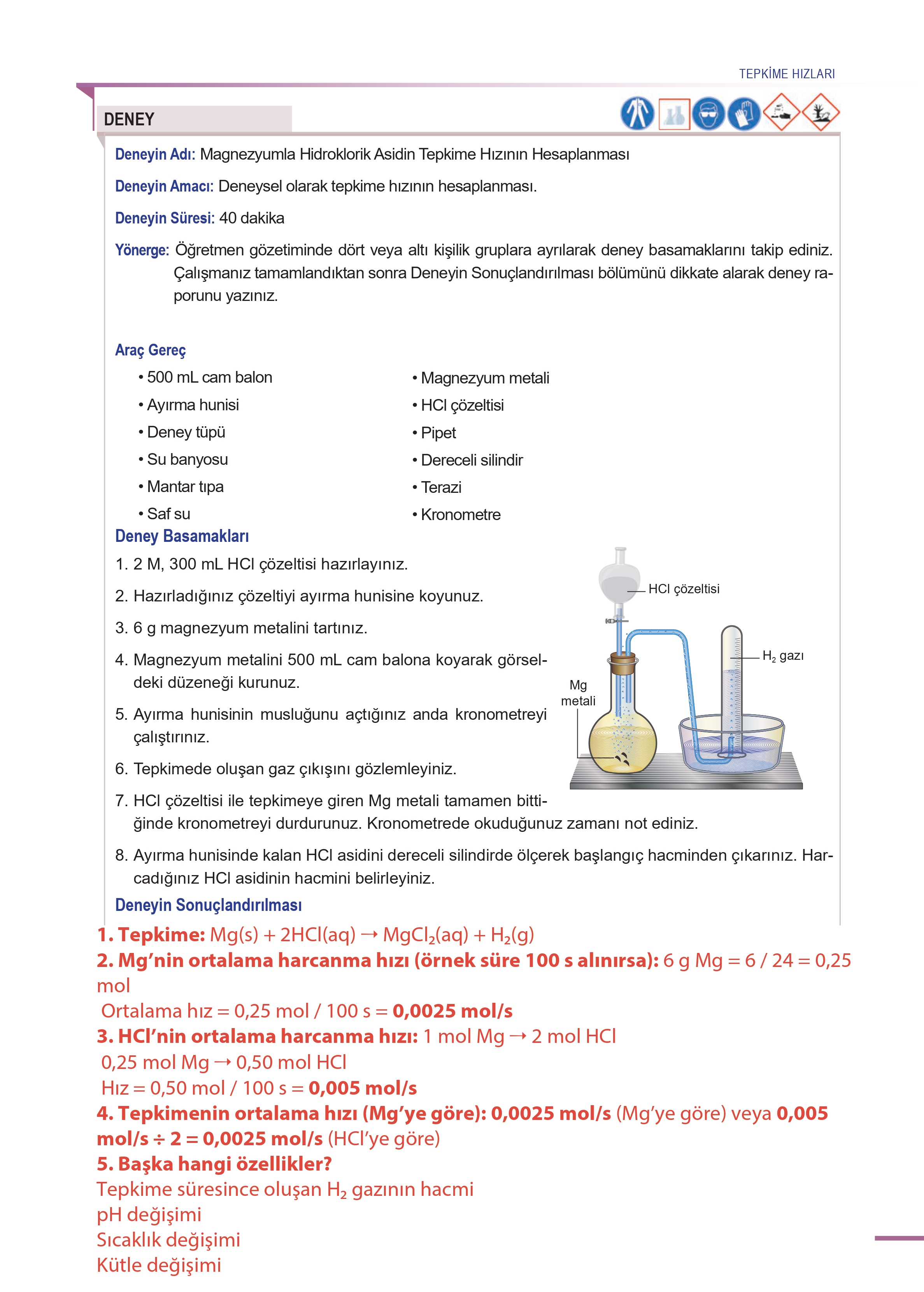 11. Sınıf Meb Yayınları Fen Lisesi Kimya Ders Kitabı Sayfa 287 Cevapları 11. Sınıf Meb Yayınları Fen Lisesi Kimya Ders Kitabı Sayfa 287 Cevapları