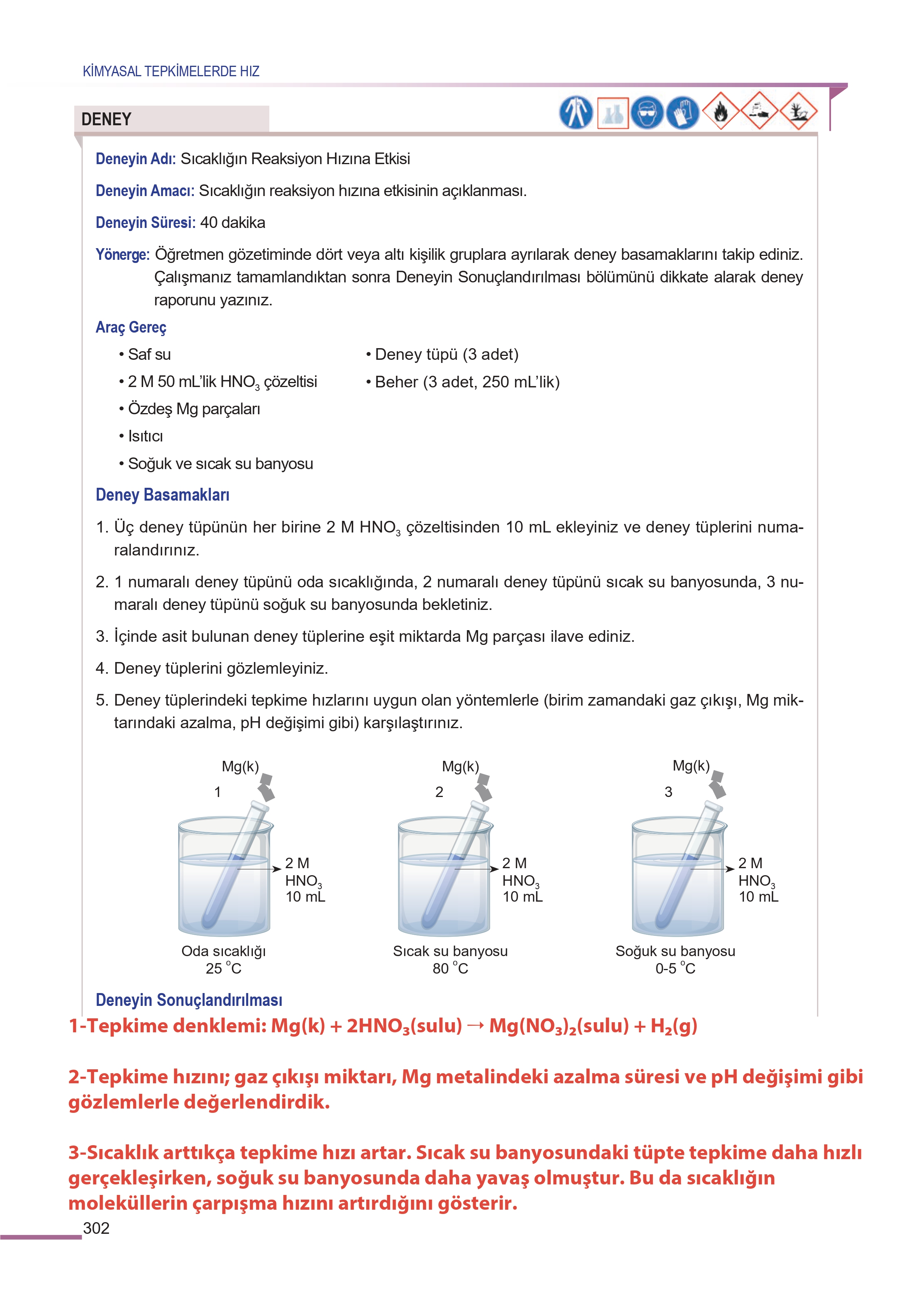 11. Sınıf Meb Yayınları Fen Lisesi Kimya Ders Kitabı Sayfa 302 Cevapları 11. Sınıf Meb Yayınları Fen Lisesi Kimya Ders Kitabı Sayfa 302 Cevapları