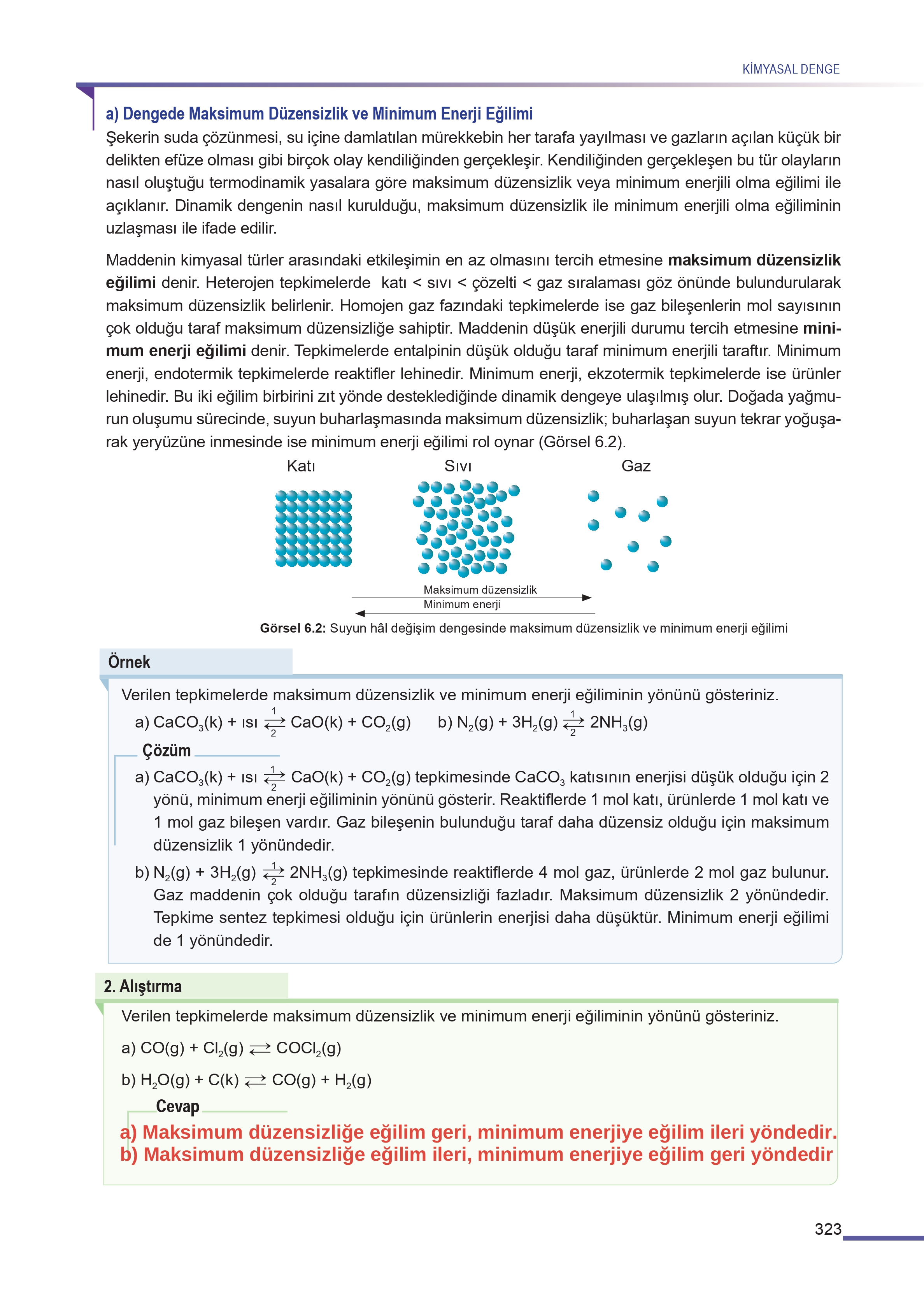11. Sınıf Meb Yayınları Fen Lisesi Kimya Ders Kitabı Sayfa 323 Cevapları 11. Sınıf Meb Yayınları Fen Lisesi Kimya Ders Kitabı Sayfa 323 Cevapları