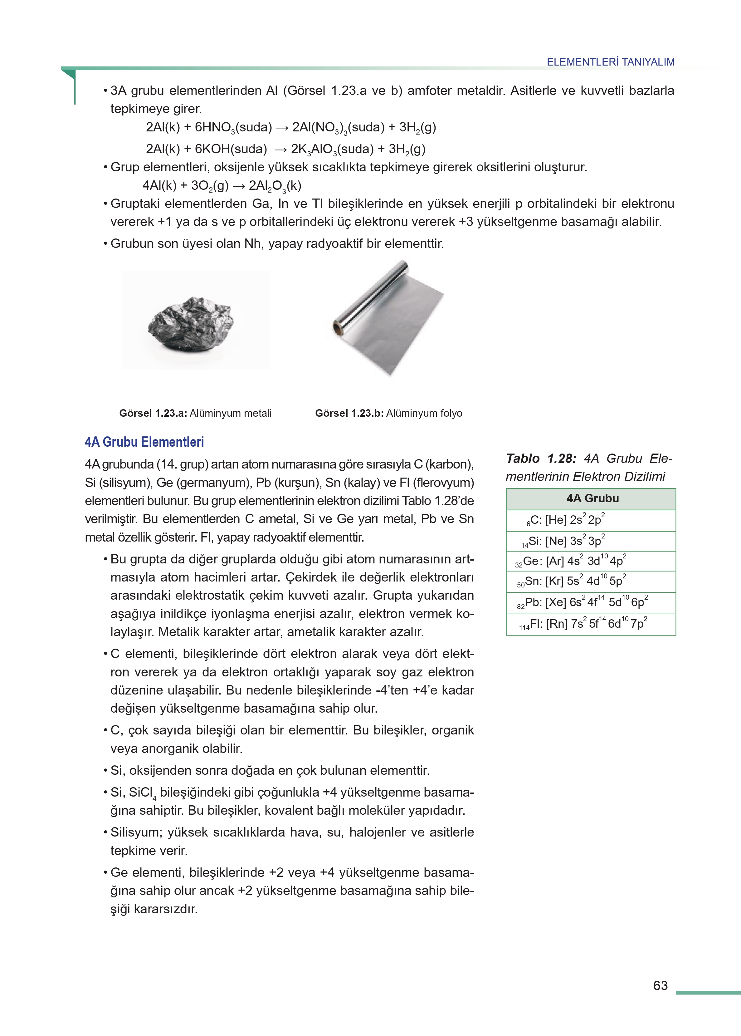 11. Sınıf Meb Yayınları Fen Lisesi Kimya Ders Kitabı Sayfa 63 Cevapları 11. Sınıf Meb Yayınları Fen Lisesi Kimya Ders Kitabı Sayfa 63 Cevapları