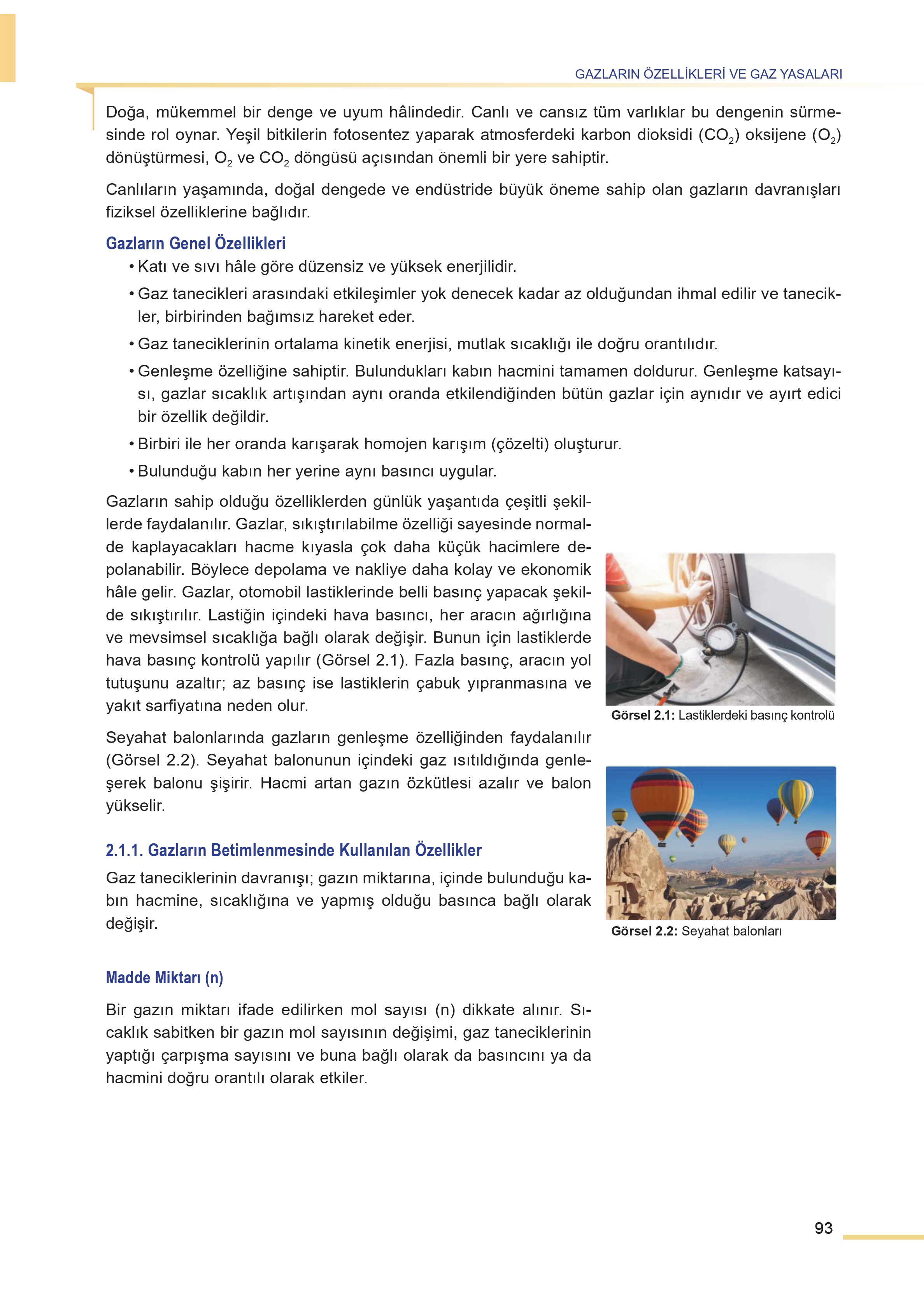 11. Sınıf Meb Yayınları Fen Lisesi Kimya Ders Kitabı Sayfa 93 Cevapları 11. Sınıf Meb Yayınları Fen Lisesi Kimya Ders Kitabı Sayfa 93 Cevapları