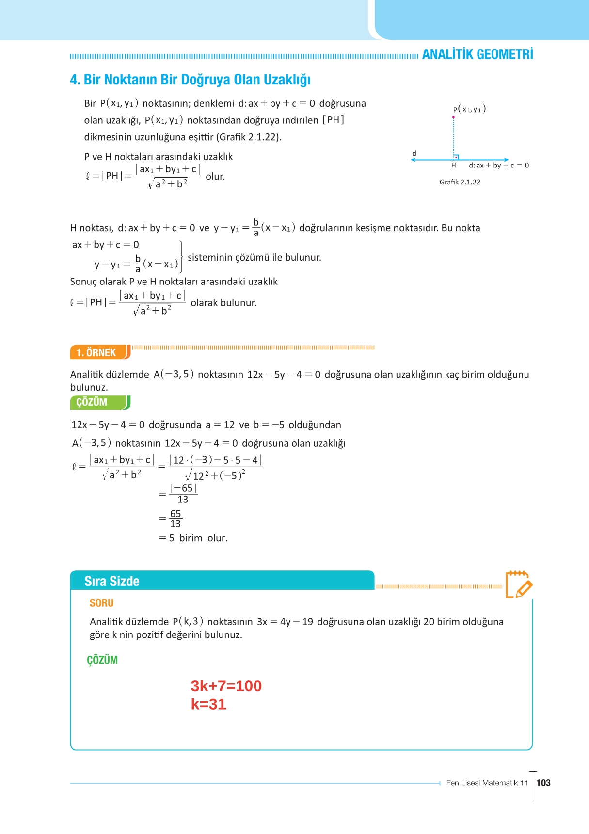 11. Sınıf Meb Yayınları Fen Lisesi Matematik Ders Kitabı Sayfa 103 Cevapları 11. Sınıf Meb Yayınları Fen Lisesi Matematik Ders Kitabı Sayfa 103 Cevapları