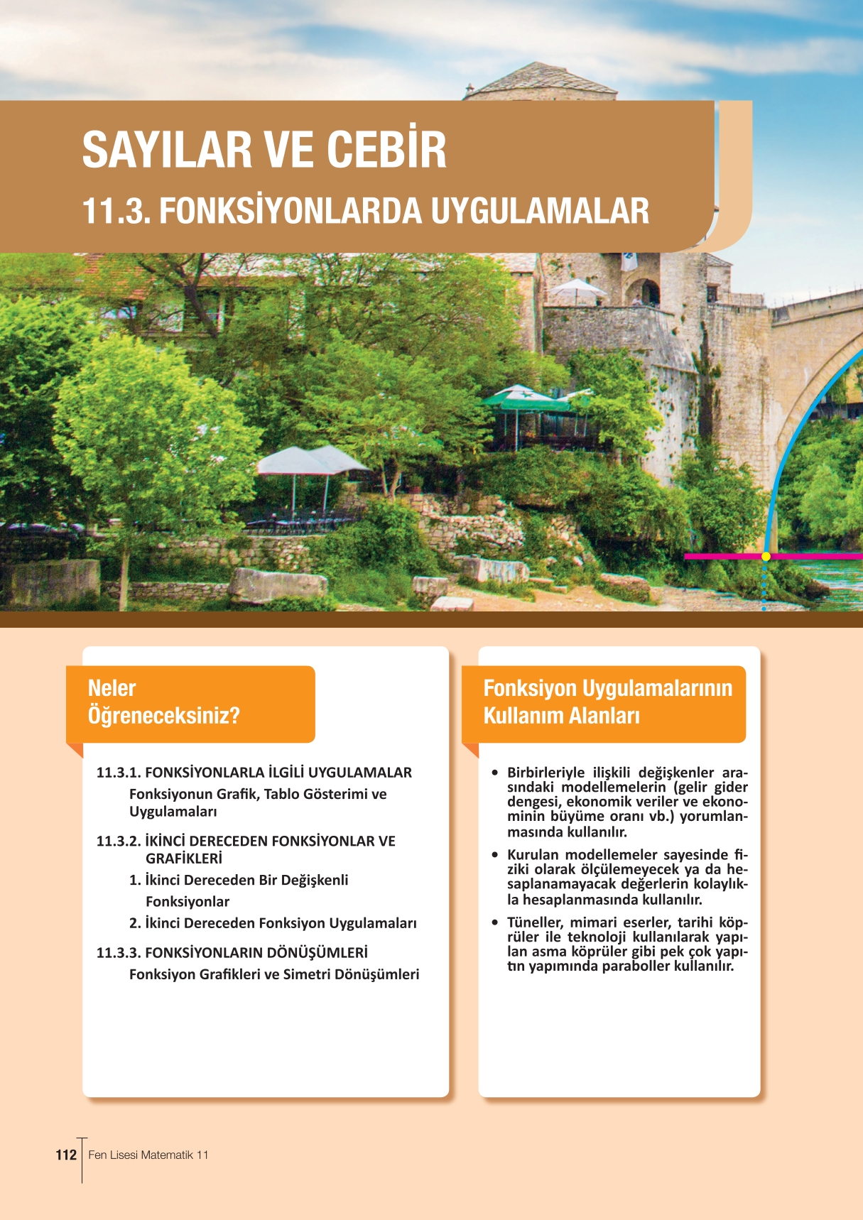 11. Sınıf Meb Yayınları Fen Lisesi Matematik Ders Kitabı Sayfa 112 Cevapları