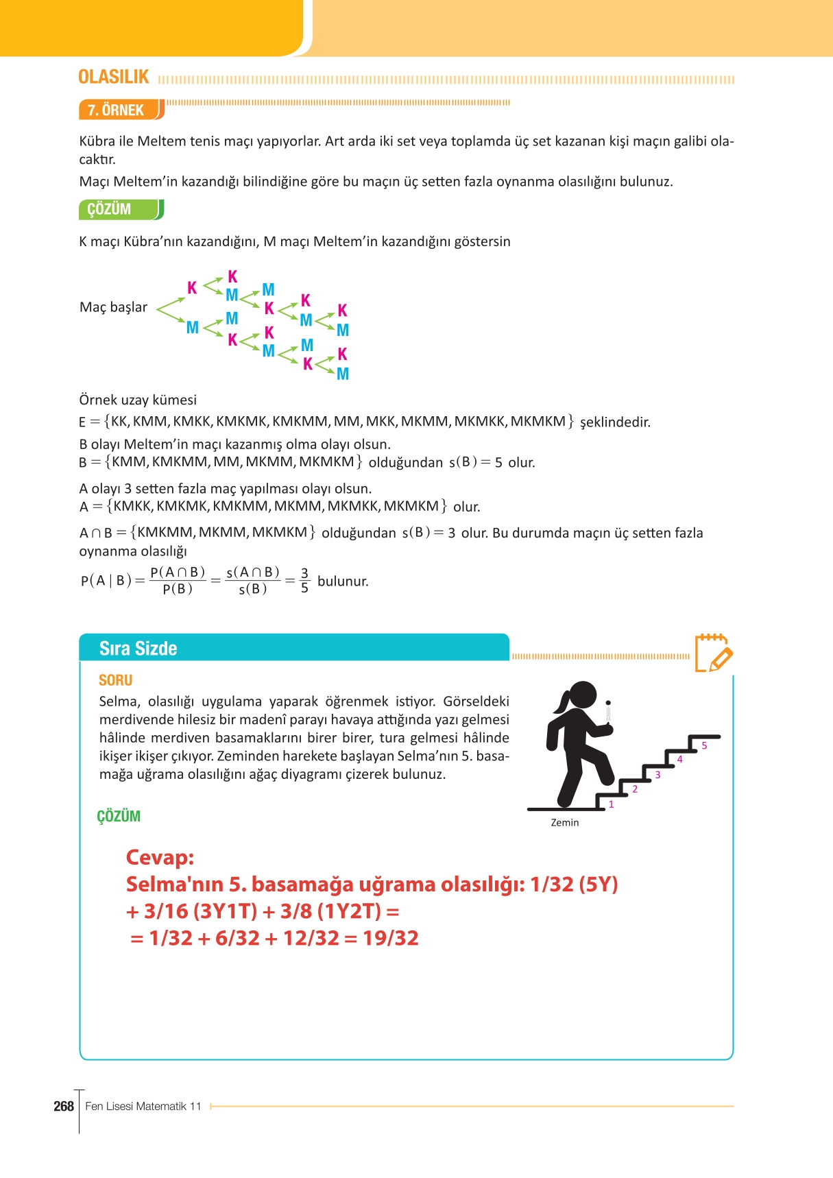 11. Sınıf Meb Yayınları Fen Lisesi Matematik Ders Kitabı Sayfa 268 Cevapları