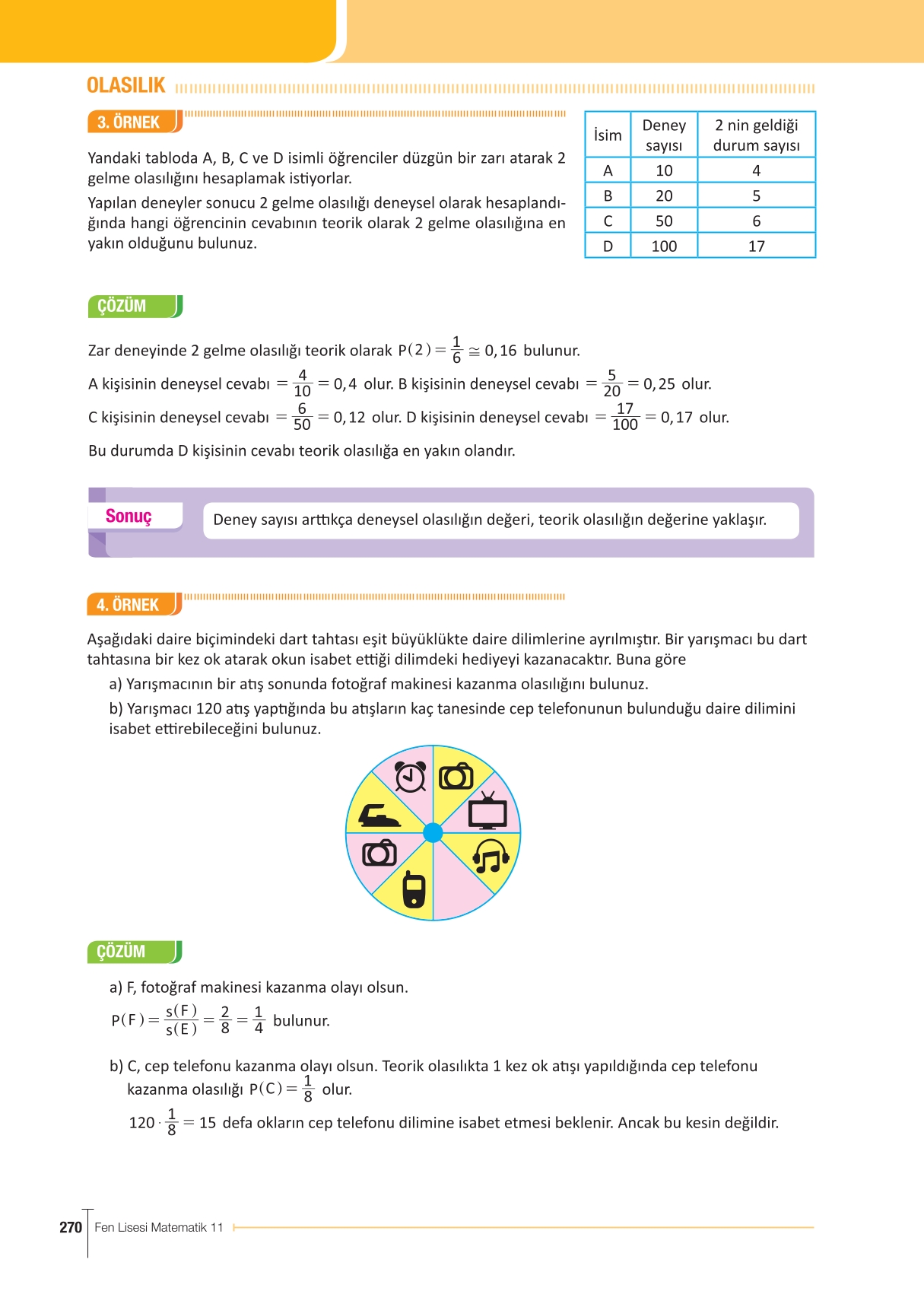 11. Sınıf Meb Yayınları Fen Lisesi Matematik Ders Kitabı Sayfa 270 Cevapları 11. Sınıf Meb Yayınları Fen Lisesi Matematik Ders Kitabı Sayfa 270 Cevapları