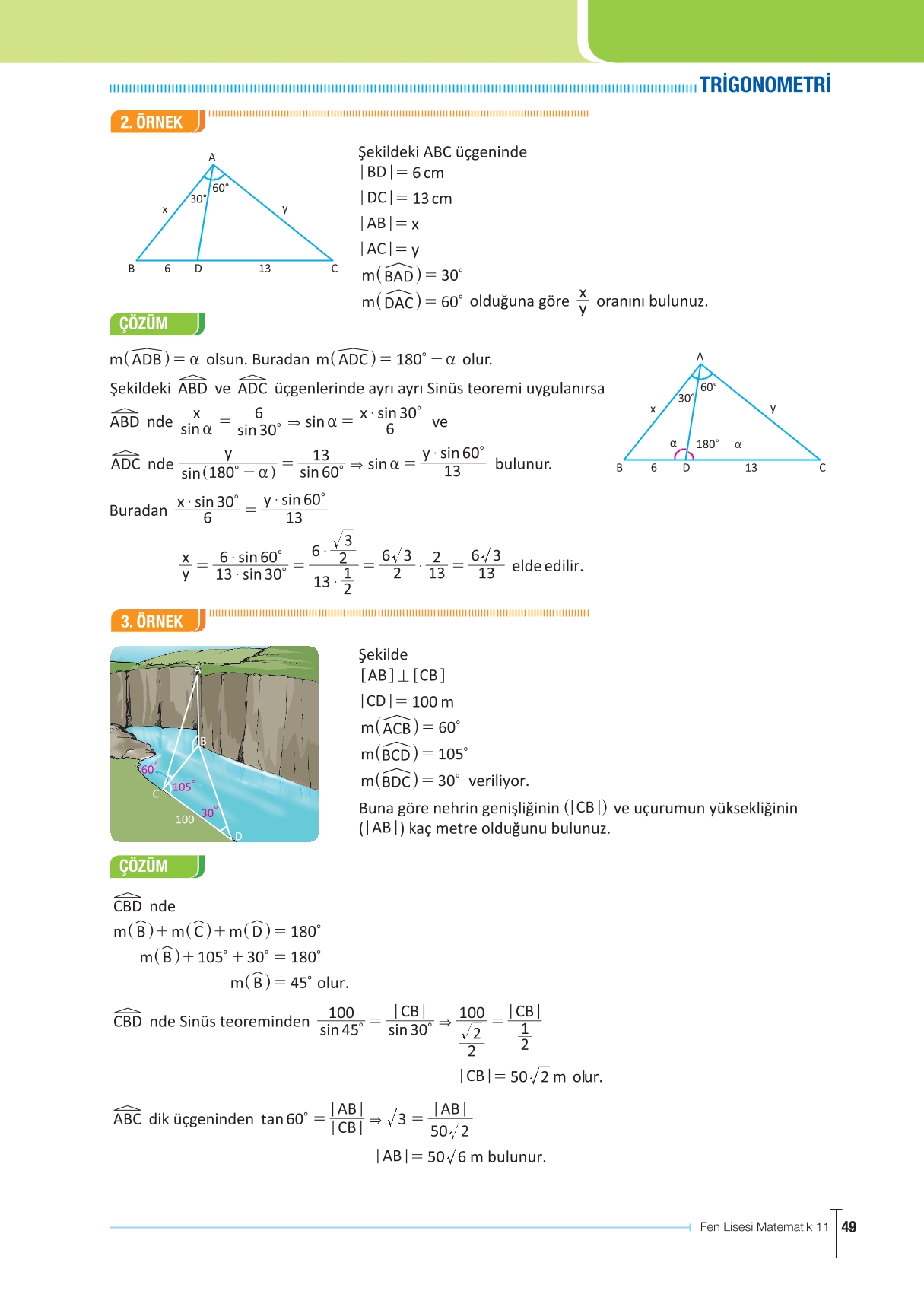 11. Sınıf Meb Yayınları Fen Lisesi Matematik Ders Kitabı Sayfa 49 Cevapları 11. Sınıf Meb Yayınları Fen Lisesi Matematik Ders Kitabı Sayfa 49 Cevapları