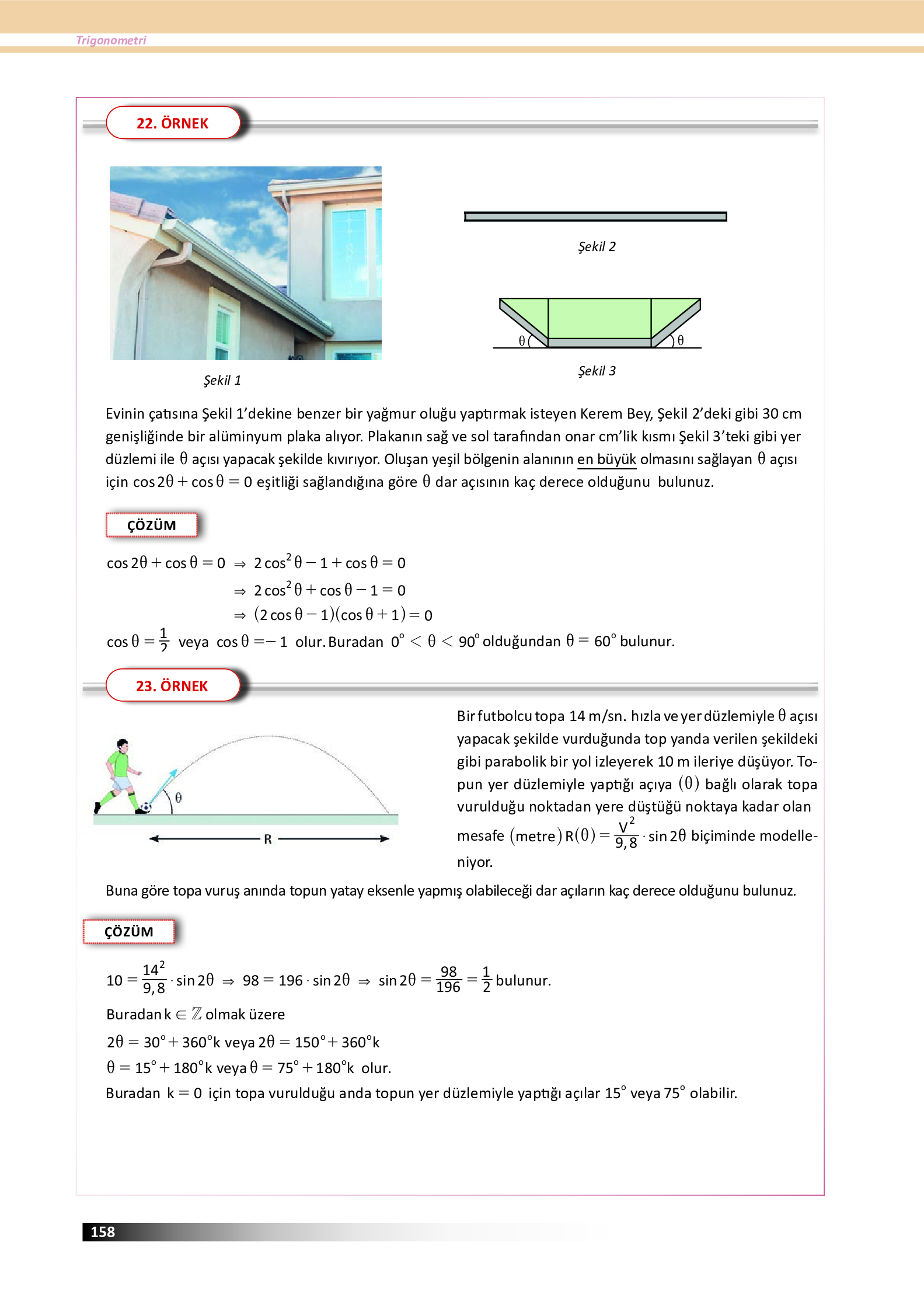 12. Sınıf Meb Yayınları Fen Lisesi Matematik Ders Kitabı Sayfa 158 Cevapları 12. Sınıf Meb Yayınları Fen Lisesi Matematik Ders Kitabı Sayfa 158 Cevapları