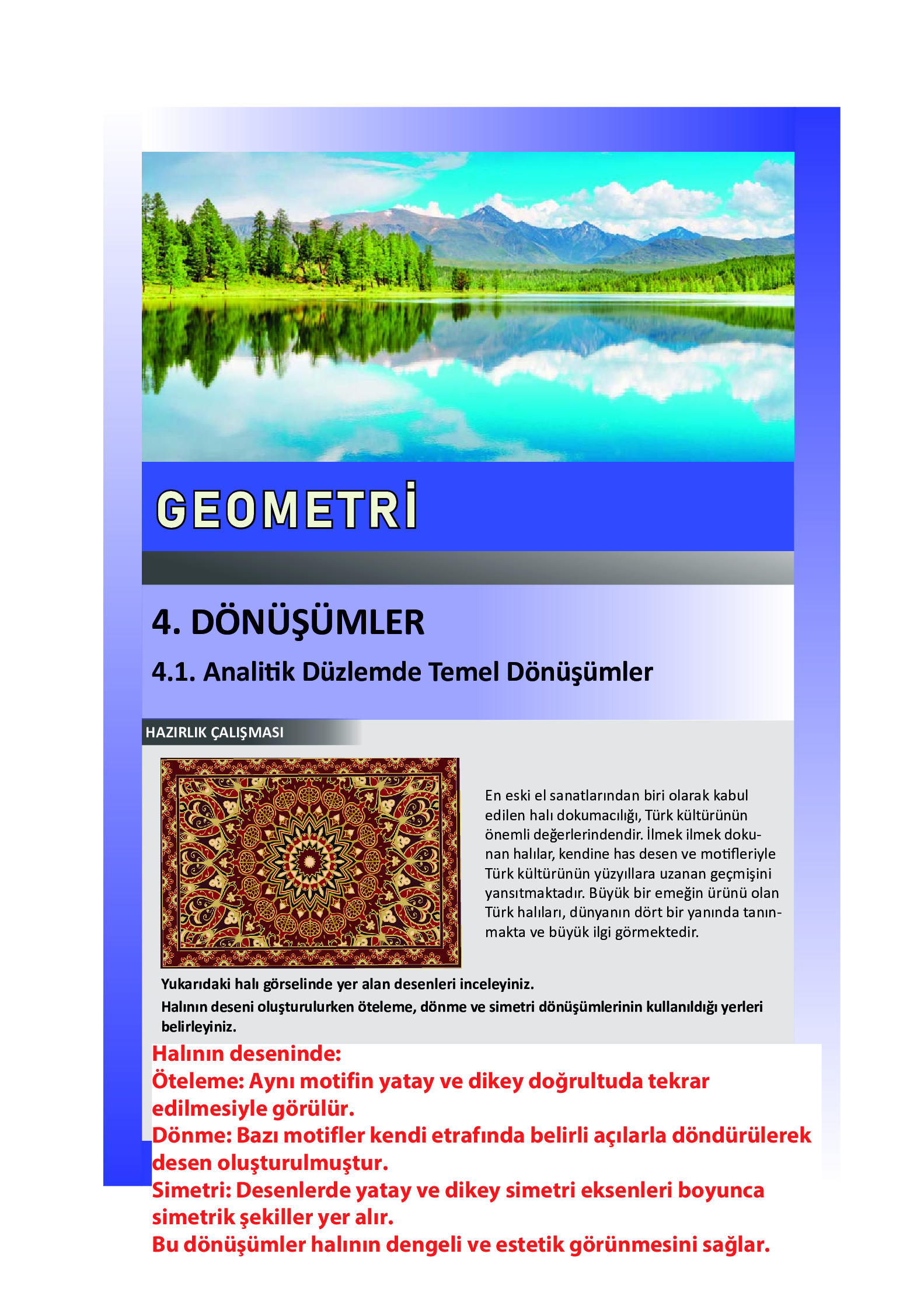 12. Sınıf Meb Yayınları Fen Lisesi Matematik Ders Kitabı Sayfa 167 Cevapları