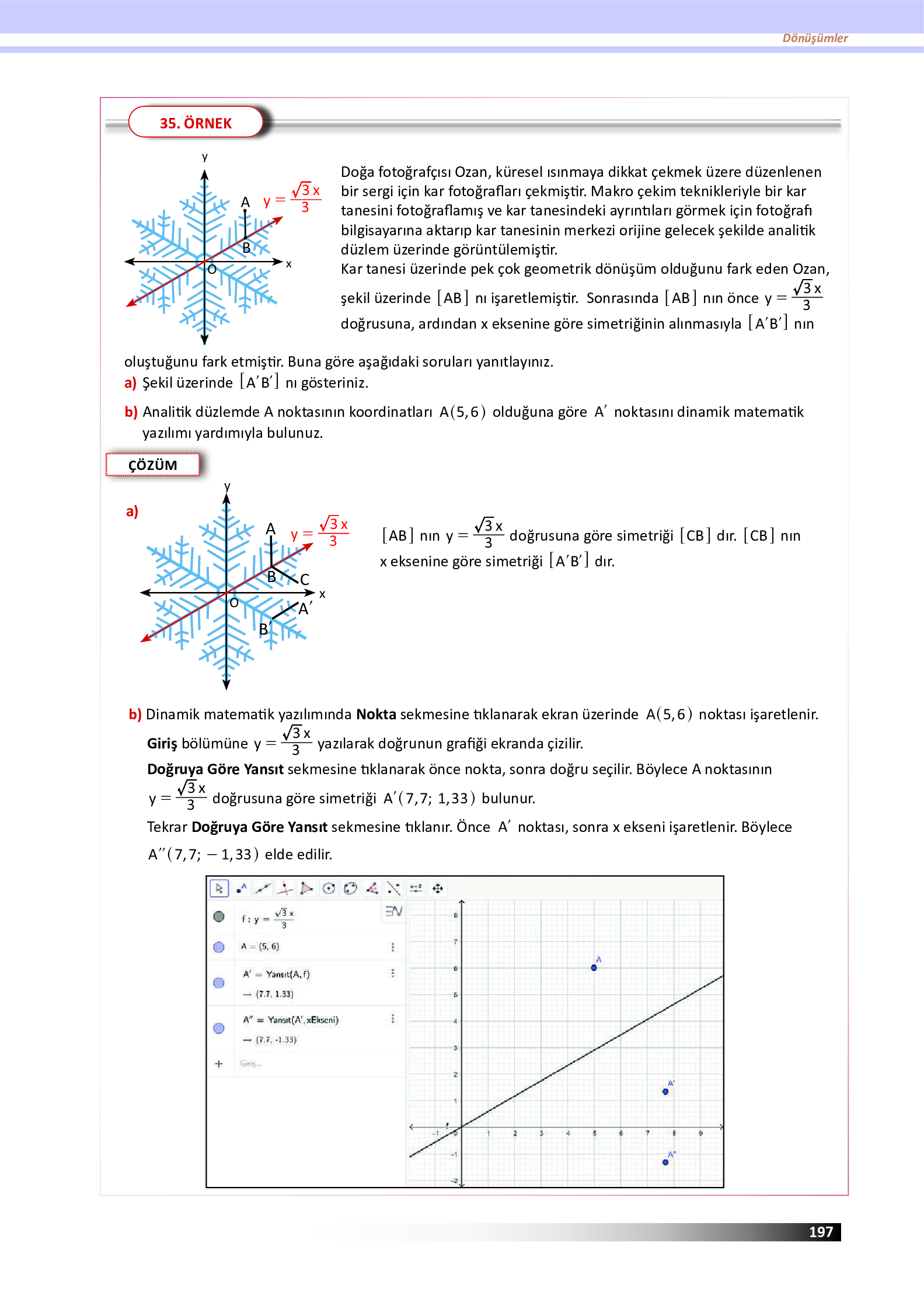 12. Sınıf Meb Yayınları Fen Lisesi Matematik Ders Kitabı Sayfa 197 Cevapları