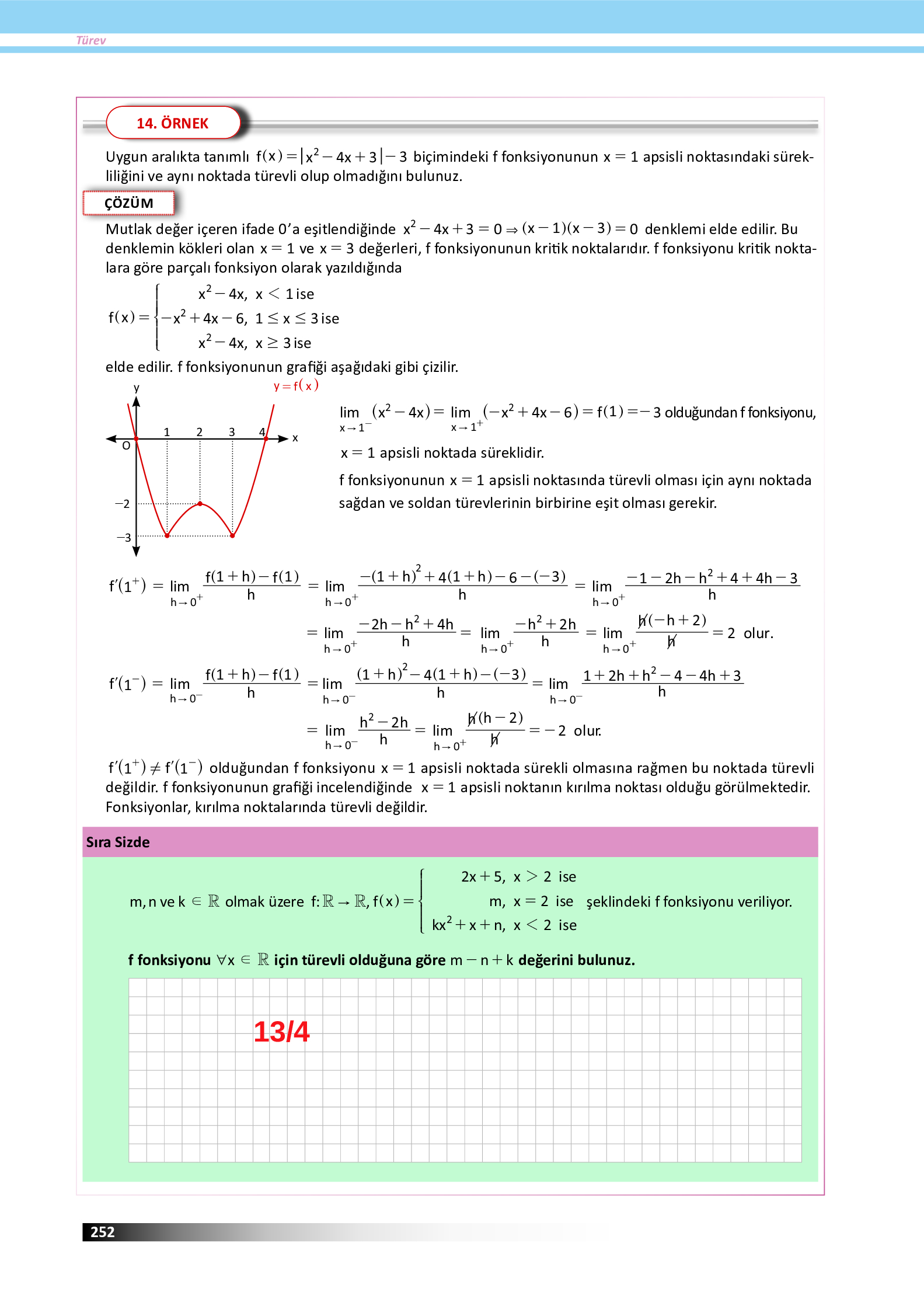 12. Sınıf Meb Yayınları Fen Lisesi Matematik Ders Kitabı Sayfa 252 Cevapları 12. Sınıf Meb Yayınları Fen Lisesi Matematik Ders Kitabı Sayfa 252 Cevapları
