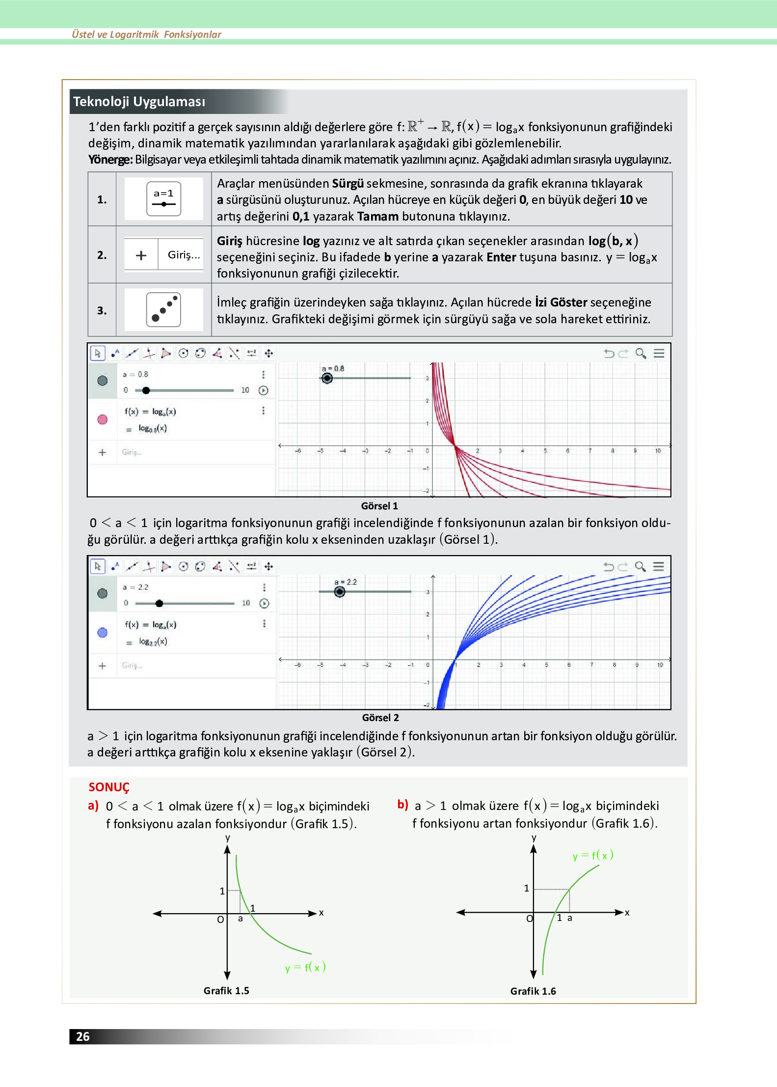 12. Sınıf Meb Yayınları Fen Lisesi Matematik Ders Kitabı Sayfa 26 Cevapları