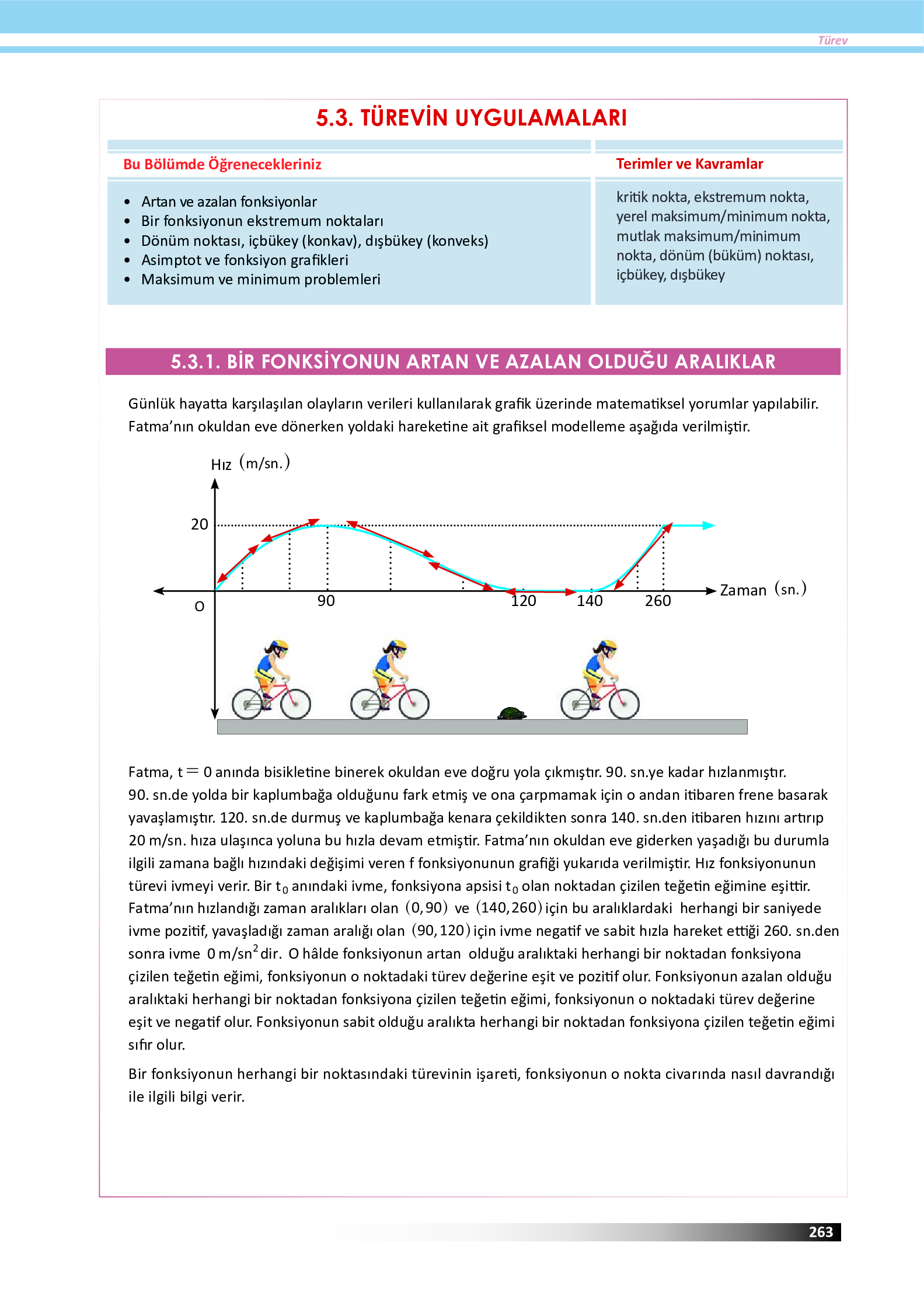12. Sınıf Meb Yayınları Fen Lisesi Matematik Ders Kitabı Sayfa 263 Cevapları