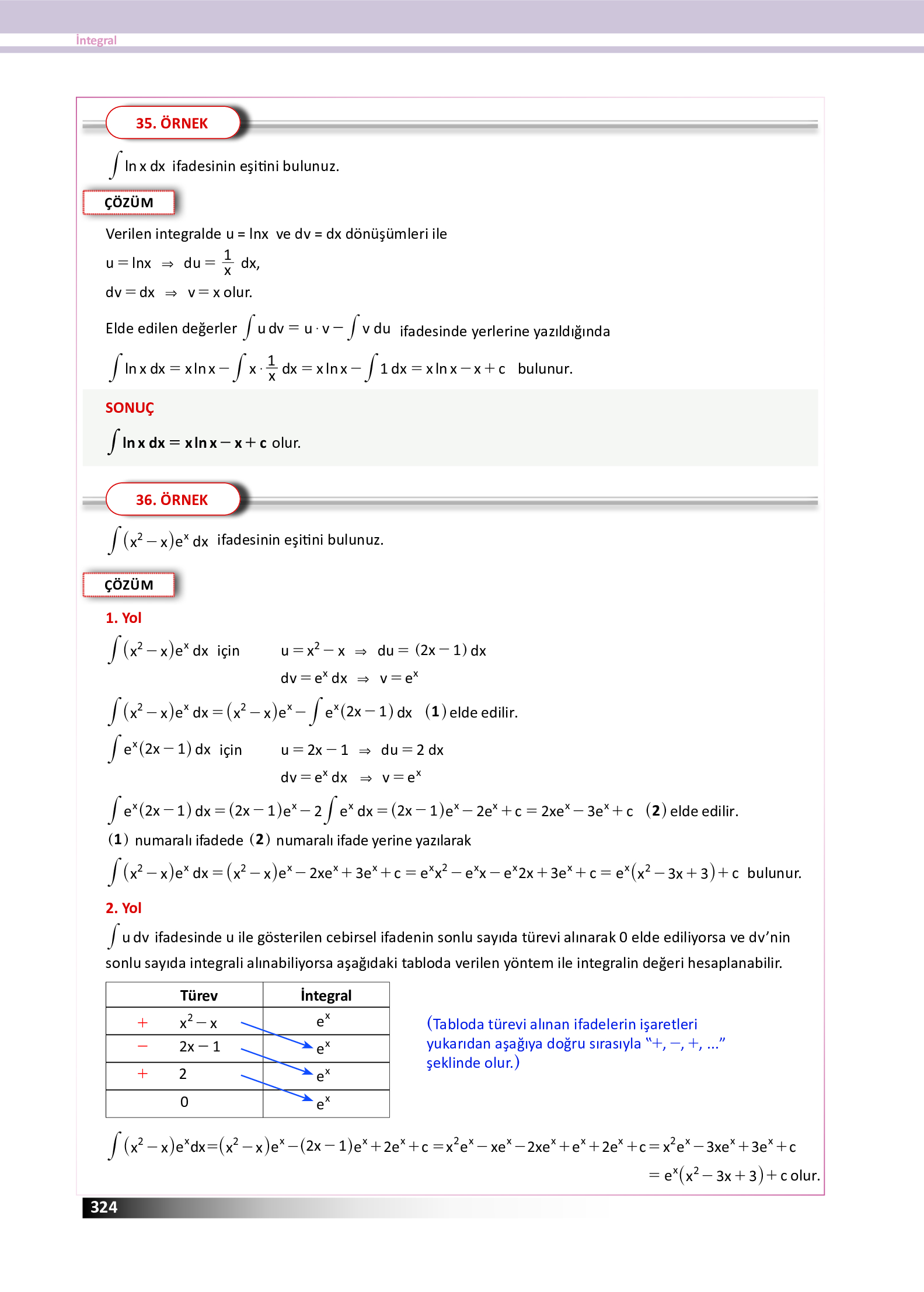 12. Sınıf Meb Yayınları Fen Lisesi Matematik Ders Kitabı Sayfa 324 Cevapları 12. Sınıf Meb Yayınları Fen Lisesi Matematik Ders Kitabı Sayfa 324 Cevapları
