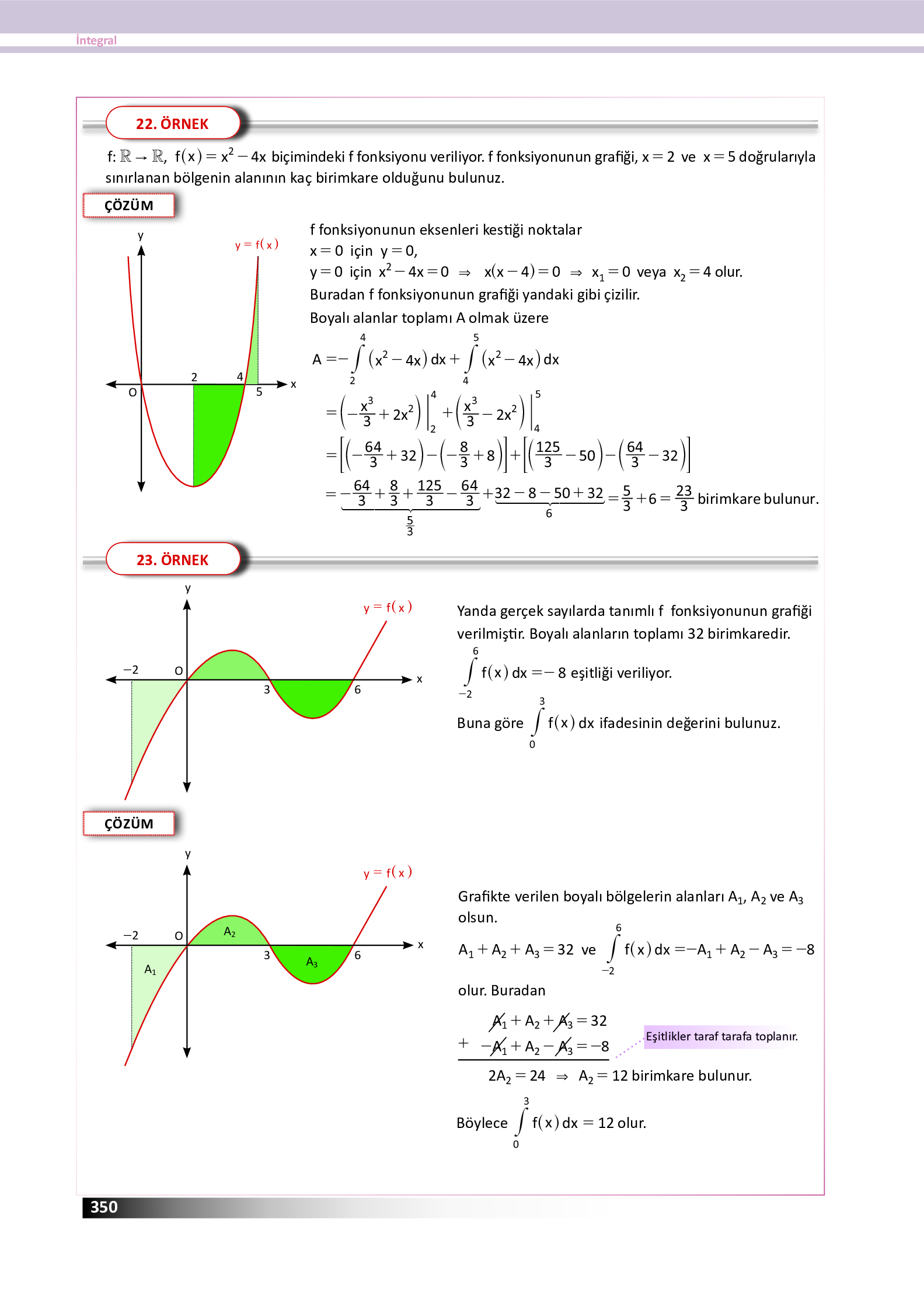 12. Sınıf Meb Yayınları Fen Lisesi Matematik Ders Kitabı Sayfa 350 Cevapları