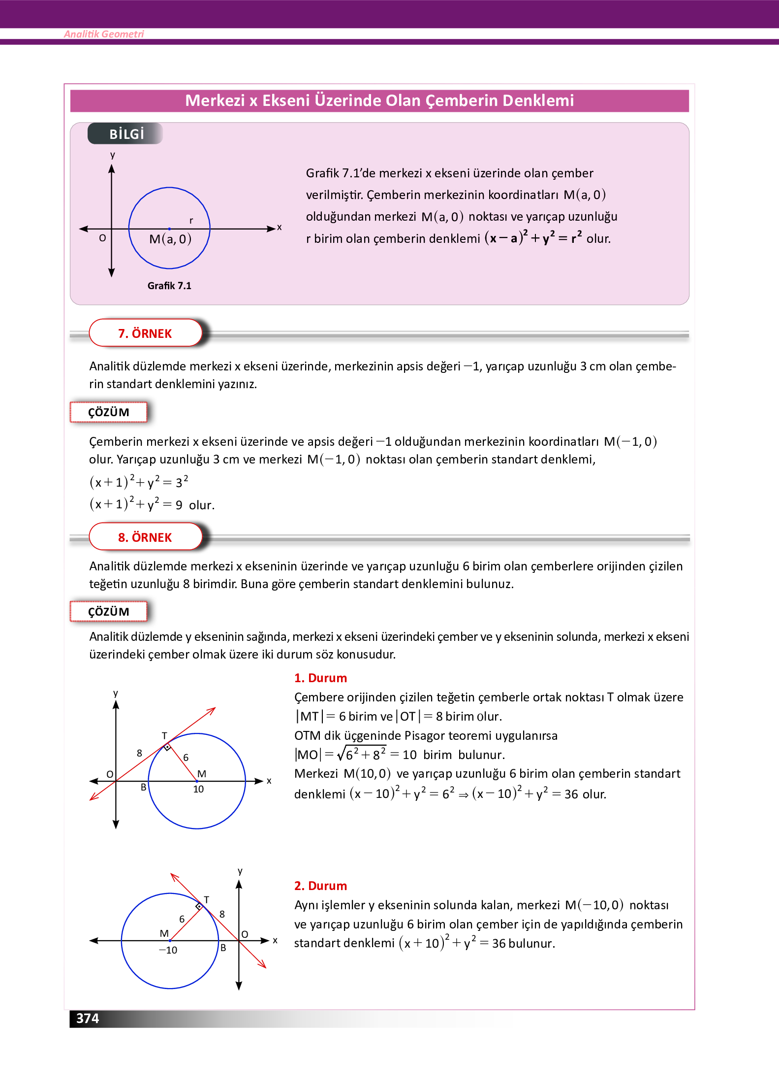 12. Sınıf Meb Yayınları Fen Lisesi Matematik Ders Kitabı Sayfa 374 Cevapları 12. Sınıf Meb Yayınları Fen Lisesi Matematik Ders Kitabı Sayfa 374 Cevapları