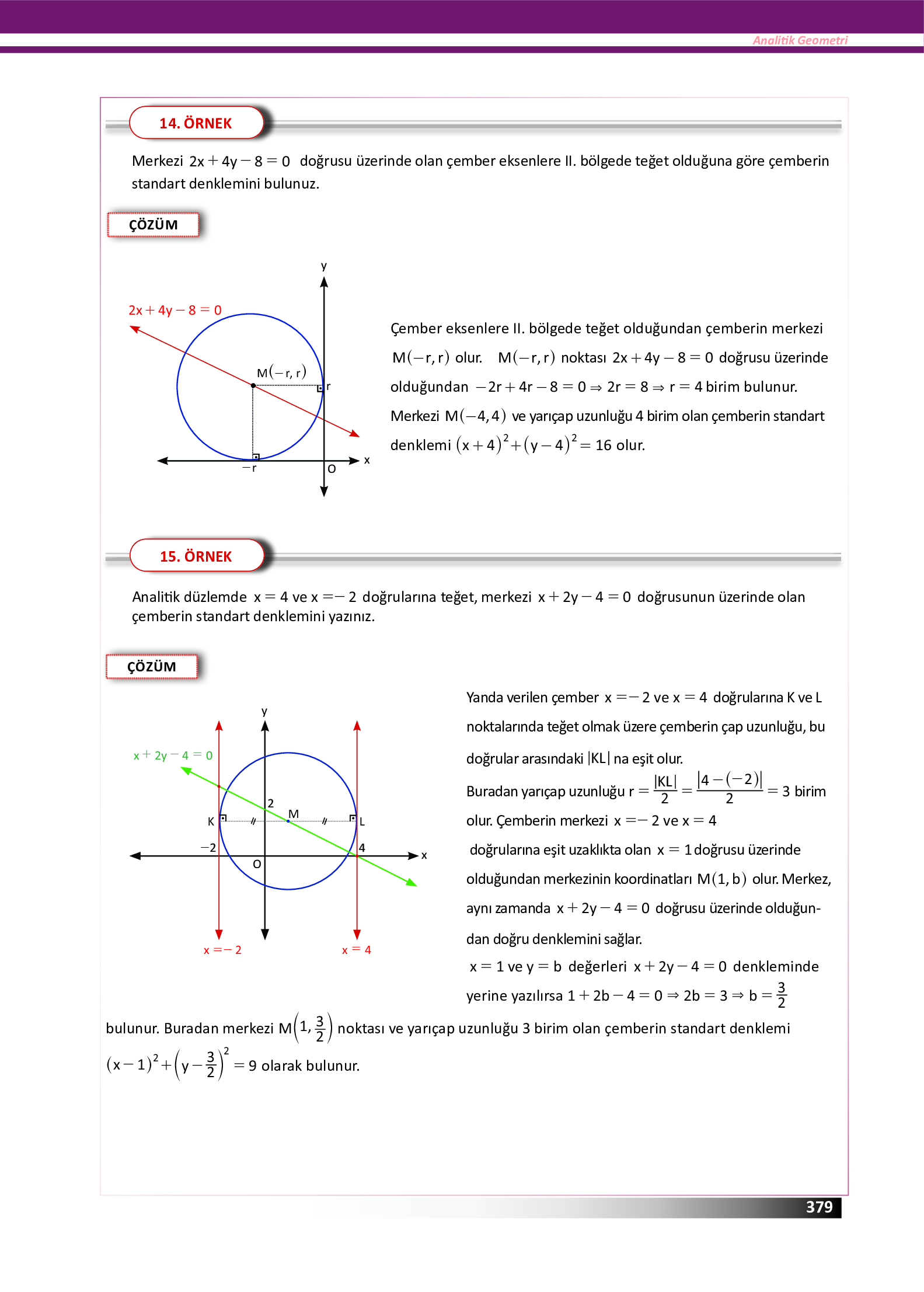 12. Sınıf Meb Yayınları Fen Lisesi Matematik Ders Kitabı Sayfa 379 Cevapları