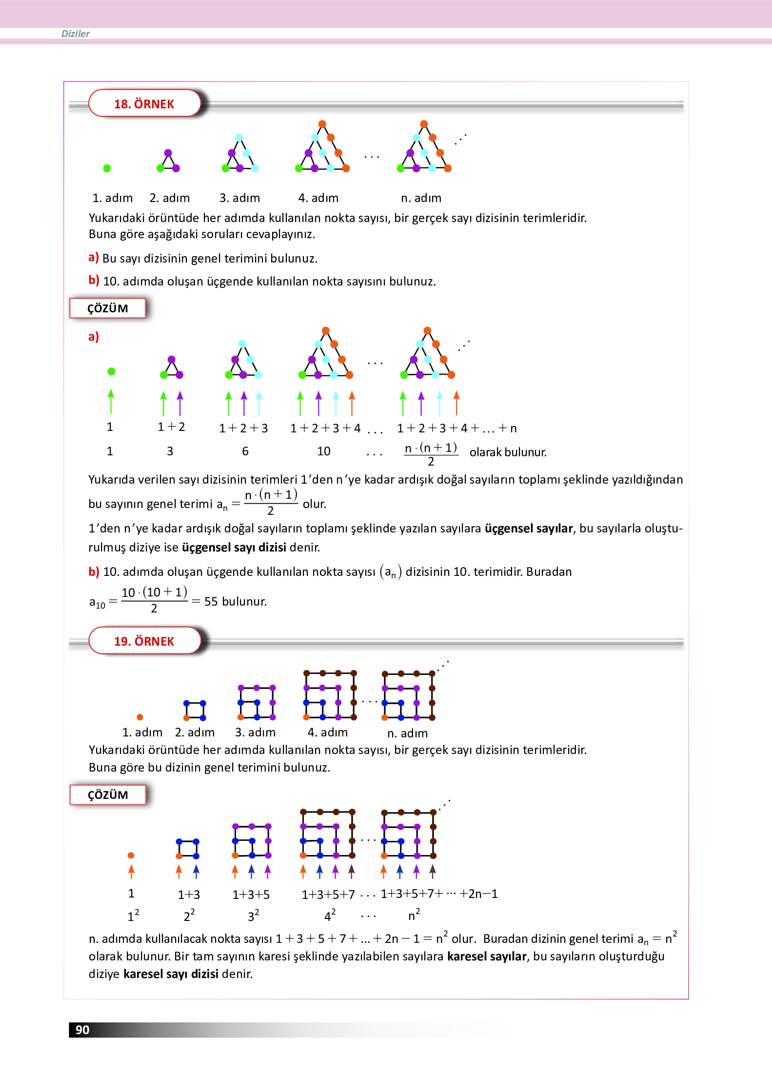 12. Sınıf Meb Yayınları Fen Lisesi Matematik Ders Kitabı Sayfa 90 Cevapları