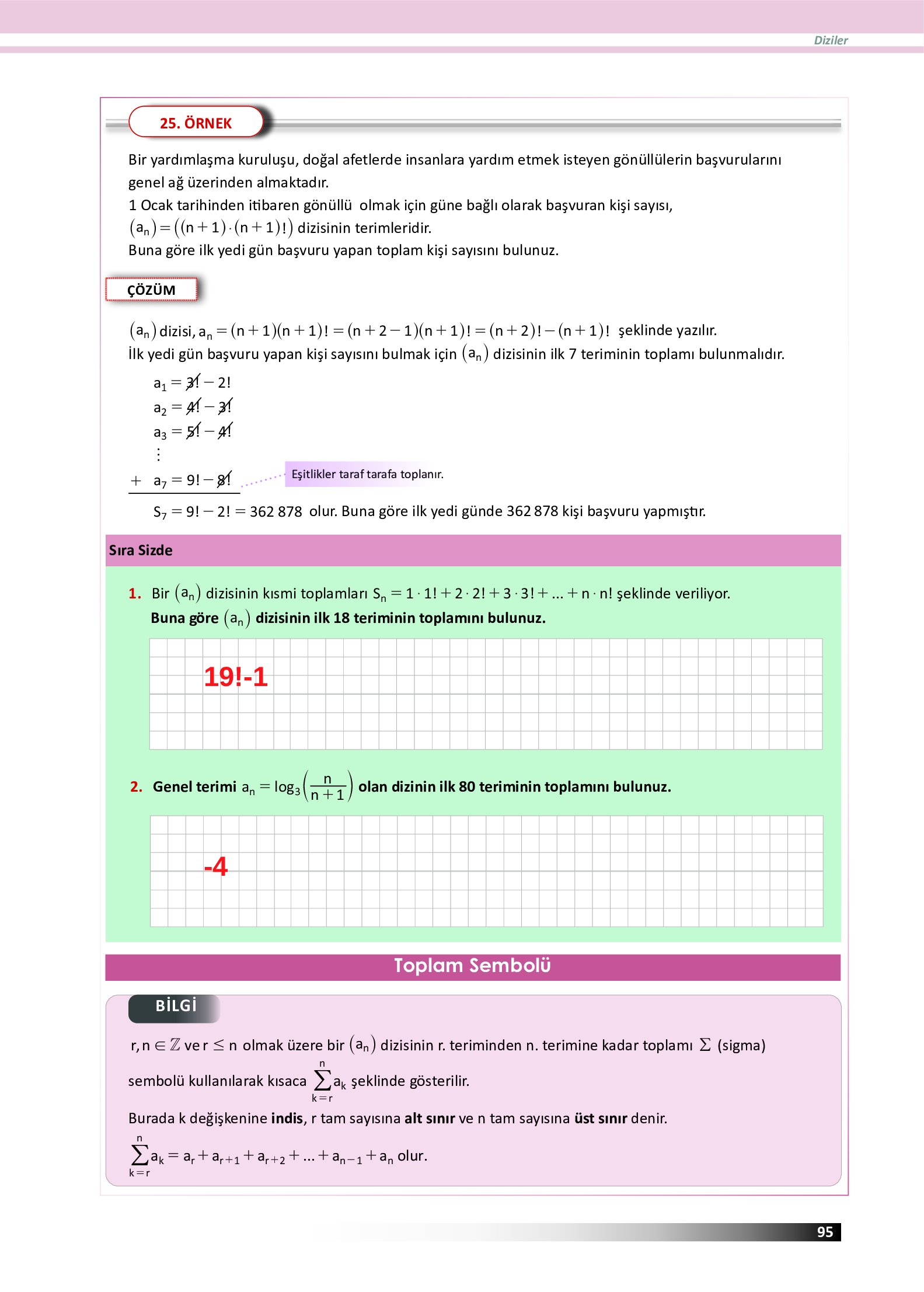 12. Sınıf Meb Yayınları Fen Lisesi Matematik Ders Kitabı Sayfa 95 Cevapları 12. Sınıf Meb Yayınları Fen Lisesi Matematik Ders Kitabı Sayfa 95 Cevapları