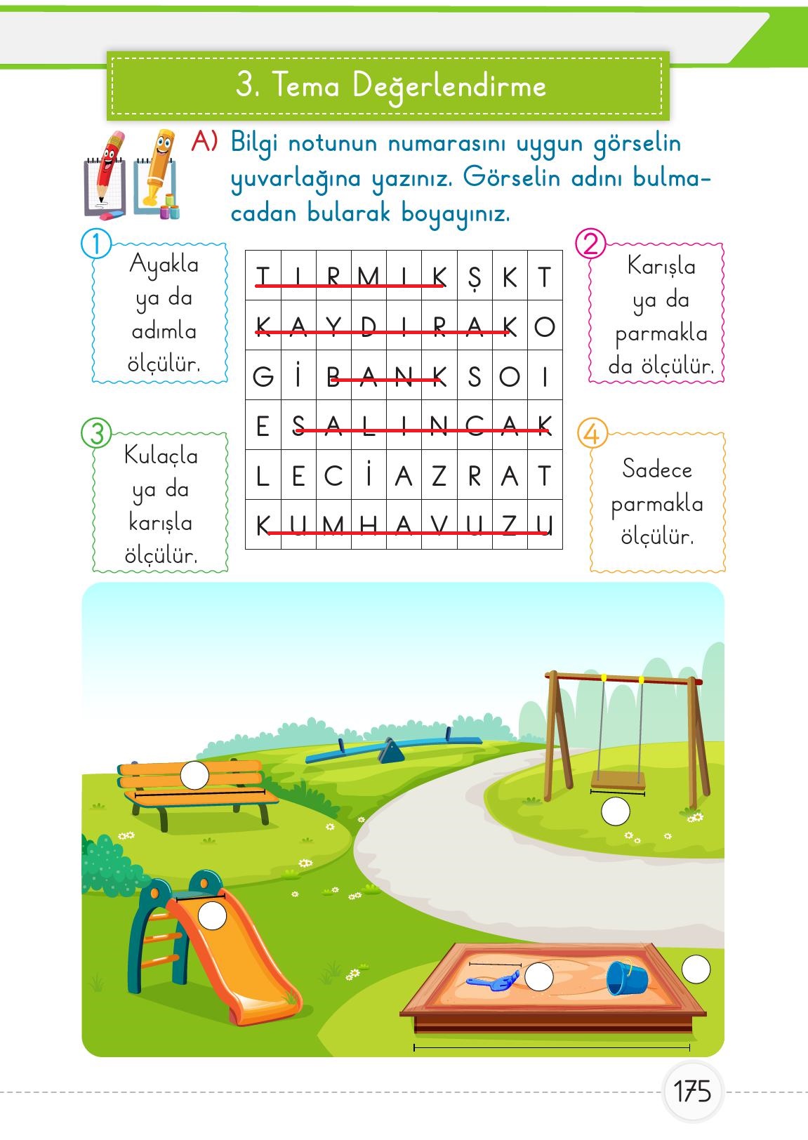 1. Sınıf Meb Yayınları Matematik Ders Kitabı 1. Kitap Sayfa 175 Cevapları 1. Sınıf Meb Yayınları Matematik Ders Kitabı 1. Kitap Sayfa 175 Cevapları