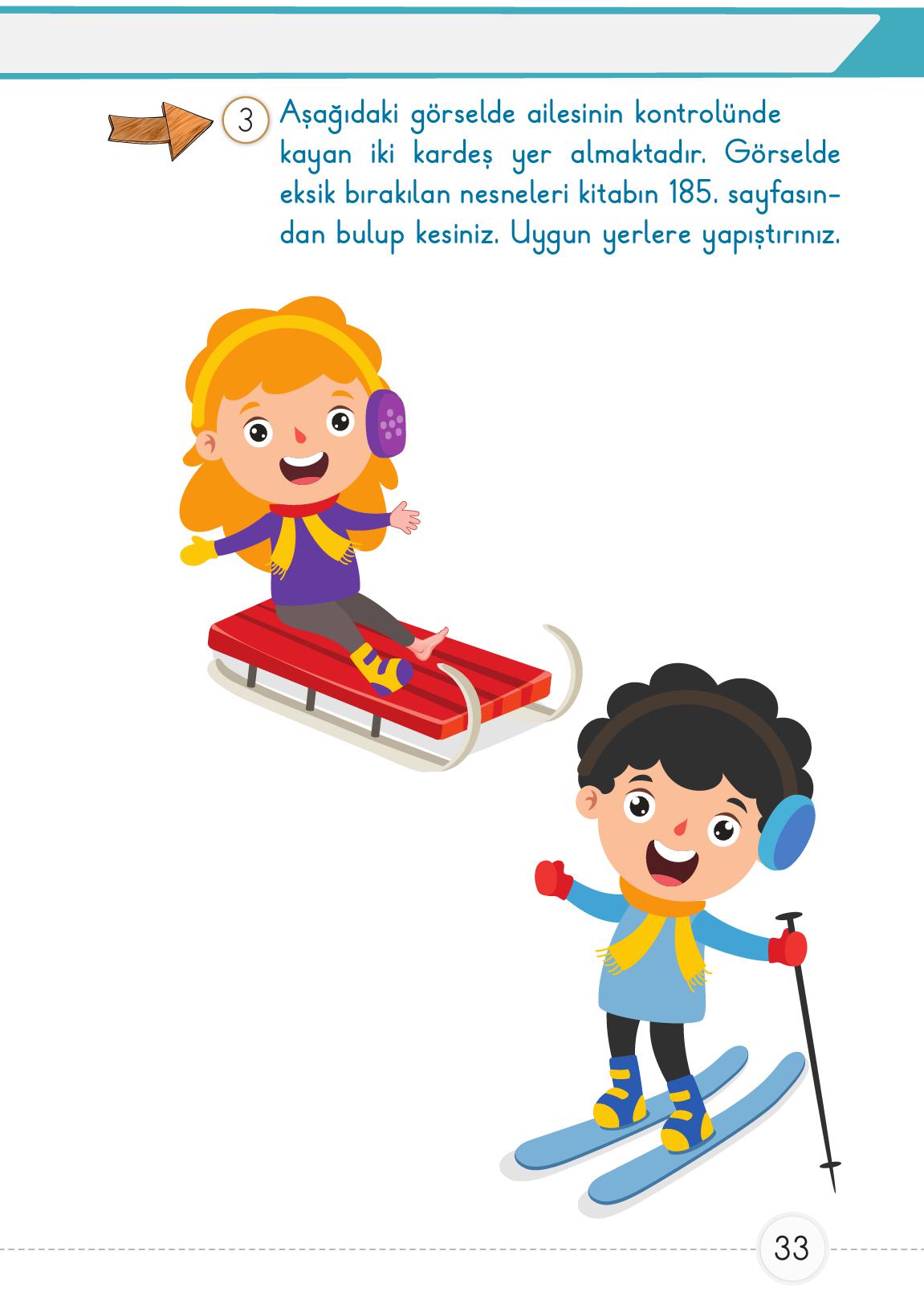 1. Sınıf Meb Yayınları Matematik Ders Kitabı 1. Kitap Sayfa 33 Cevapları