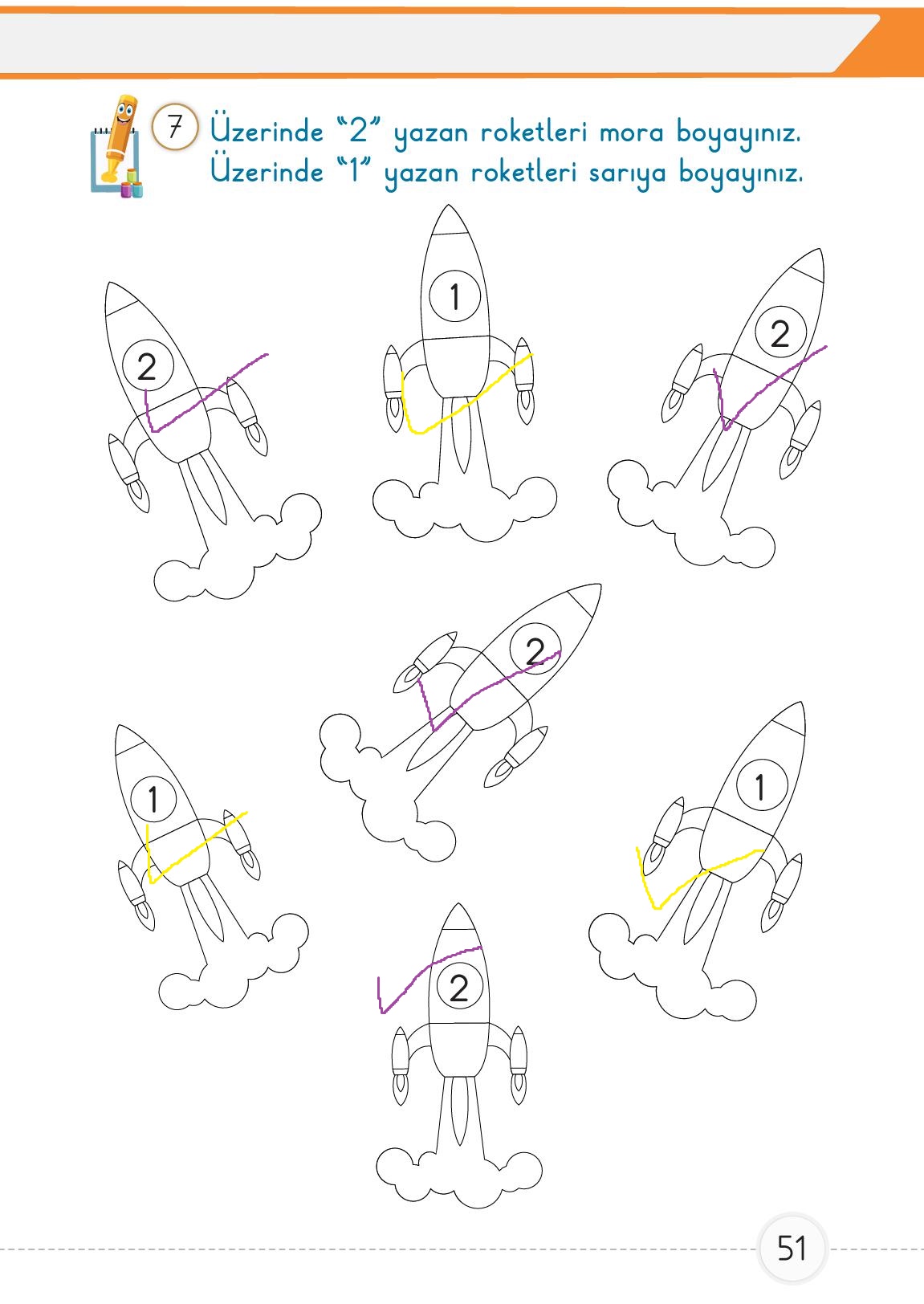 1. Sınıf Meb Yayınları Matematik Ders Kitabı 1. Kitap Sayfa 51 Cevapları 1. Sınıf Meb Yayınları Matematik Ders Kitabı 1. Kitap Sayfa 51 Cevapları