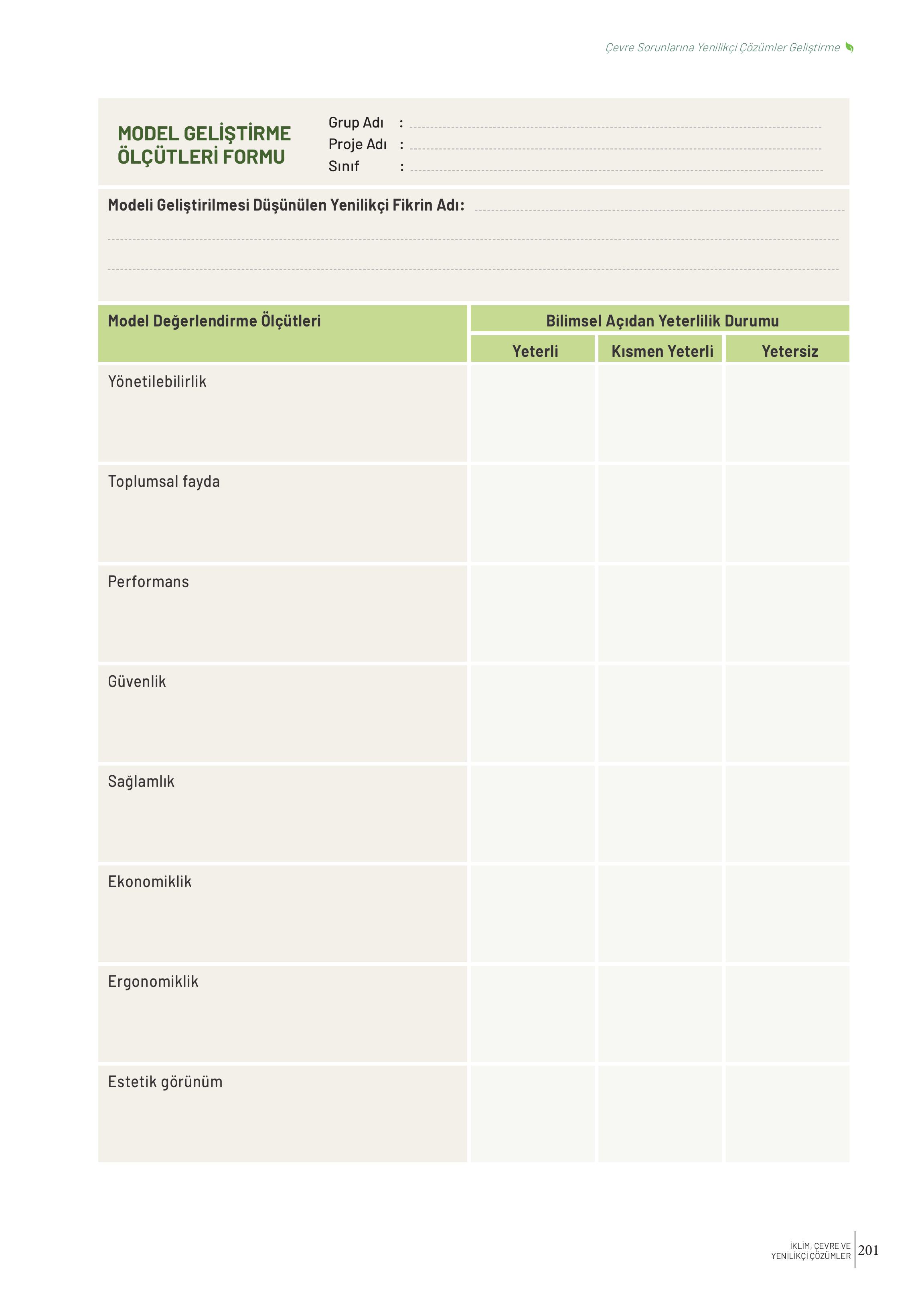 10-11-12. Sınıf Meb Yayınları İklim Çevre Ve Yenilikçi Çözümler Ders Kitabı Sayfa 201 Cevapları 10-11-12. Sınıf Meb Yayınları İklim Çevre Ve Yenilikçi Çözümler Ders Kitabı Sayfa 201 Cevapları