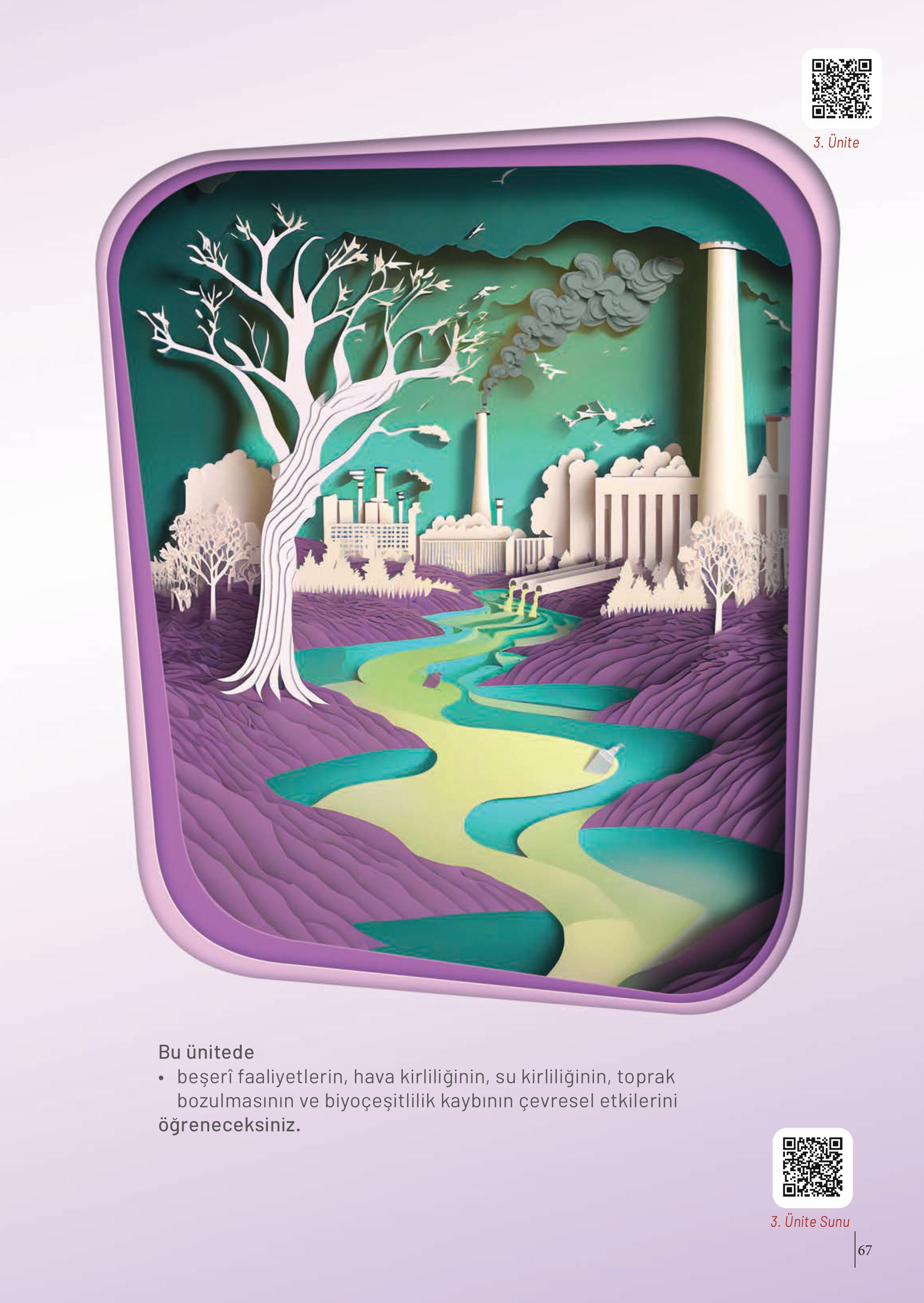10-11-12. Sınıf Meb Yayınları İklim Çevre Ve Yenilikçi Çözümler Ders Kitabı Sayfa 67 Cevapları
