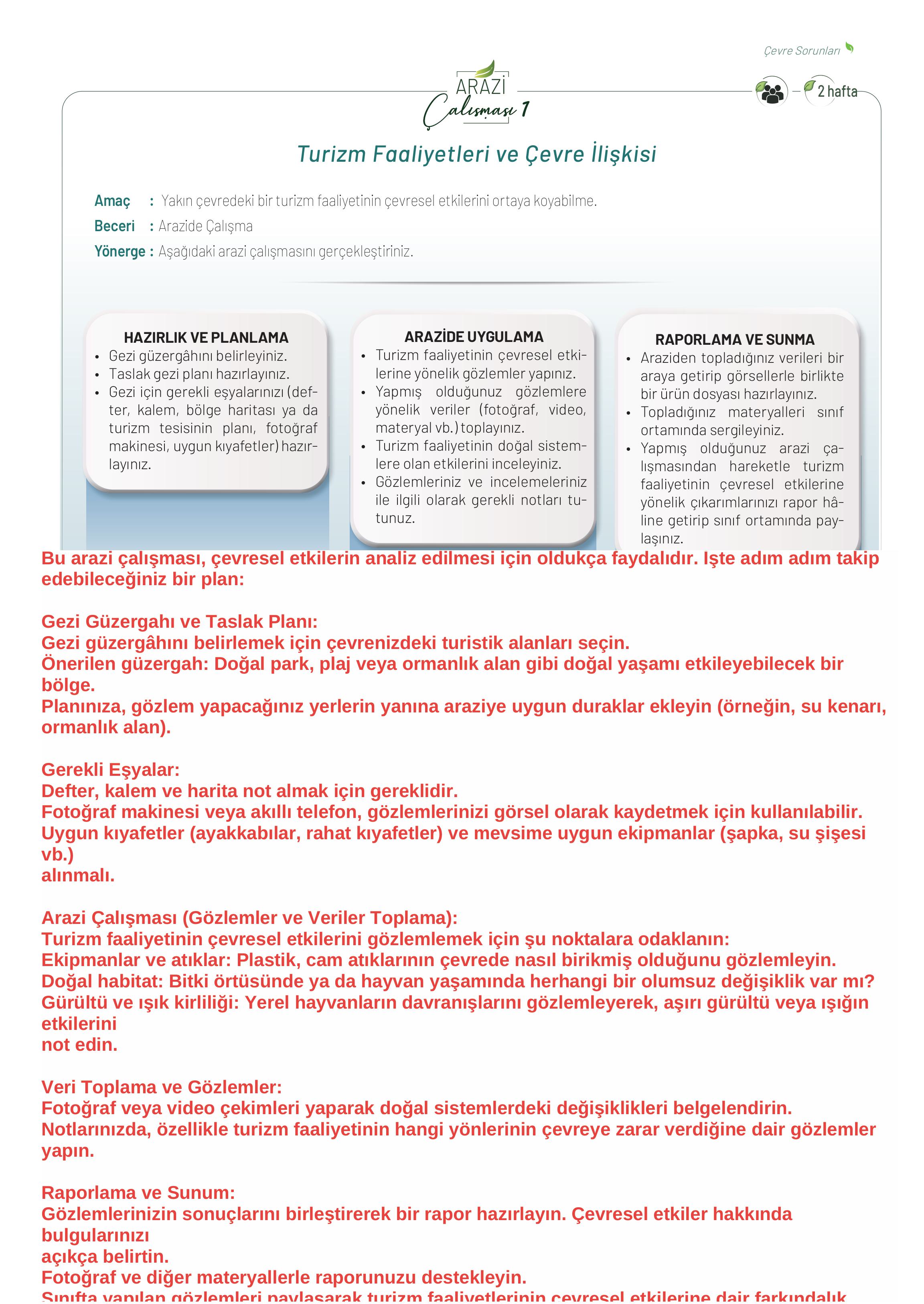 10-11-12. Sınıf Meb Yayınları İklim Çevre Ve Yenilikçi Çözümler Ders Kitabı Sayfa 87 Cevapları