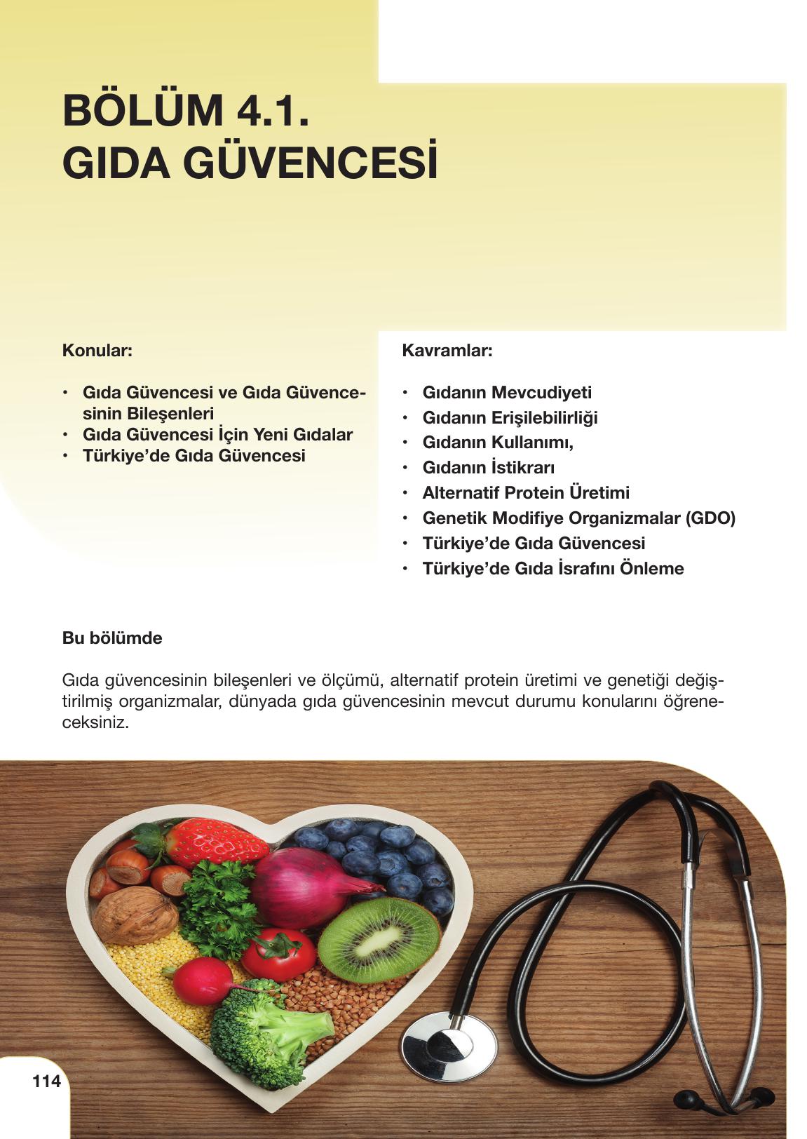10-11. Sınıf Meb Yayınları Sürdürülebilir Tarım Ve Gıda Güvenliği Ders Kitabı Sayfa 114 Cevapları 10-11. Sınıf Meb Yayınları Sürdürülebilir Tarım Ve Gıda Güvenliği Ders Kitabı Sayfa 114 Cevapları