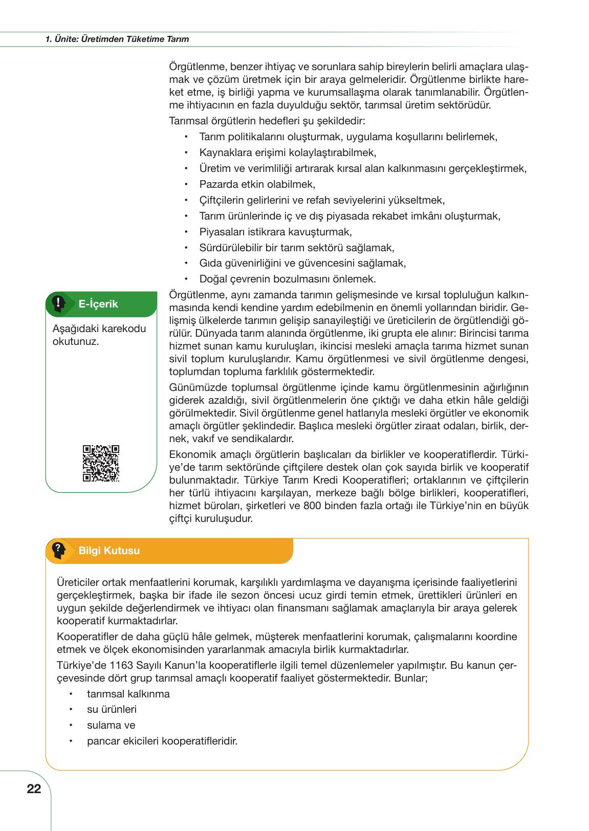 10-11. Sınıf Meb Yayınları Sürdürülebilir Tarım Ve Gıda Güvenliği Ders Kitabı Sayfa 22 Cevapları 10-11. Sınıf Meb Yayınları Sürdürülebilir Tarım Ve Gıda Güvenliği Ders Kitabı Sayfa 22 Cevapları