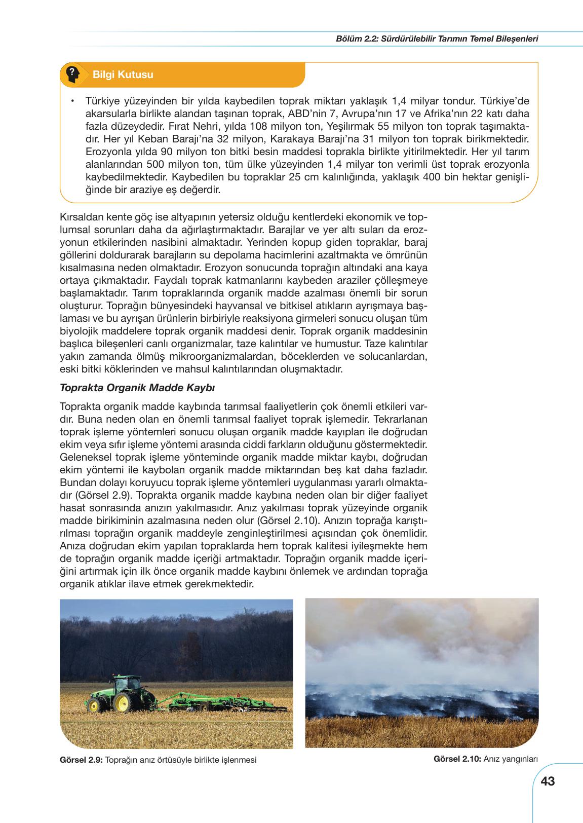 10-11. Sınıf Meb Yayınları Sürdürülebilir Tarım Ve Gıda Güvenliği Ders Kitabı Sayfa 43 Cevapları 10-11. Sınıf Meb Yayınları Sürdürülebilir Tarım Ve Gıda Güvenliği Ders Kitabı Sayfa 43 Cevapları