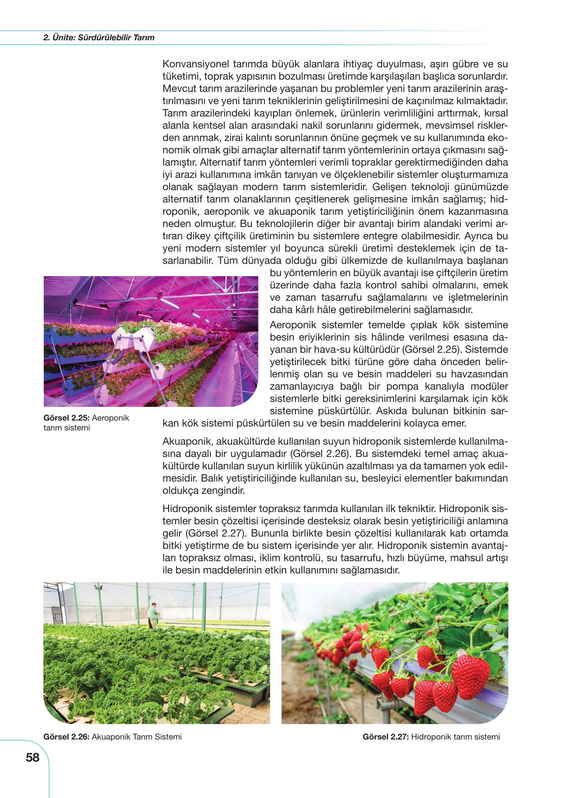 10-11. Sınıf Meb Yayınları Sürdürülebilir Tarım Ve Gıda Güvenliği Ders Kitabı Sayfa 58 Cevapları 10-11. Sınıf Meb Yayınları Sürdürülebilir Tarım Ve Gıda Güvenliği Ders Kitabı Sayfa 58 Cevapları