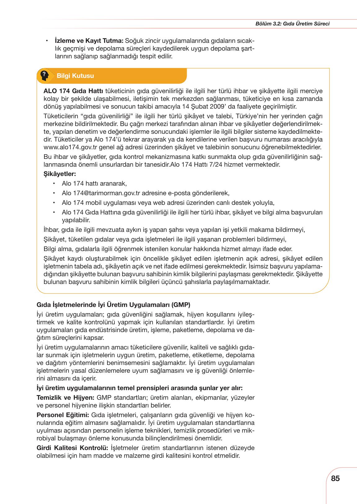 10-11. Sınıf Meb Yayınları Sürdürülebilir Tarım Ve Gıda Güvenliği Ders Kitabı Sayfa 85 Cevapları 10-11. Sınıf Meb Yayınları Sürdürülebilir Tarım Ve Gıda Güvenliği Ders Kitabı Sayfa 85 Cevapları
