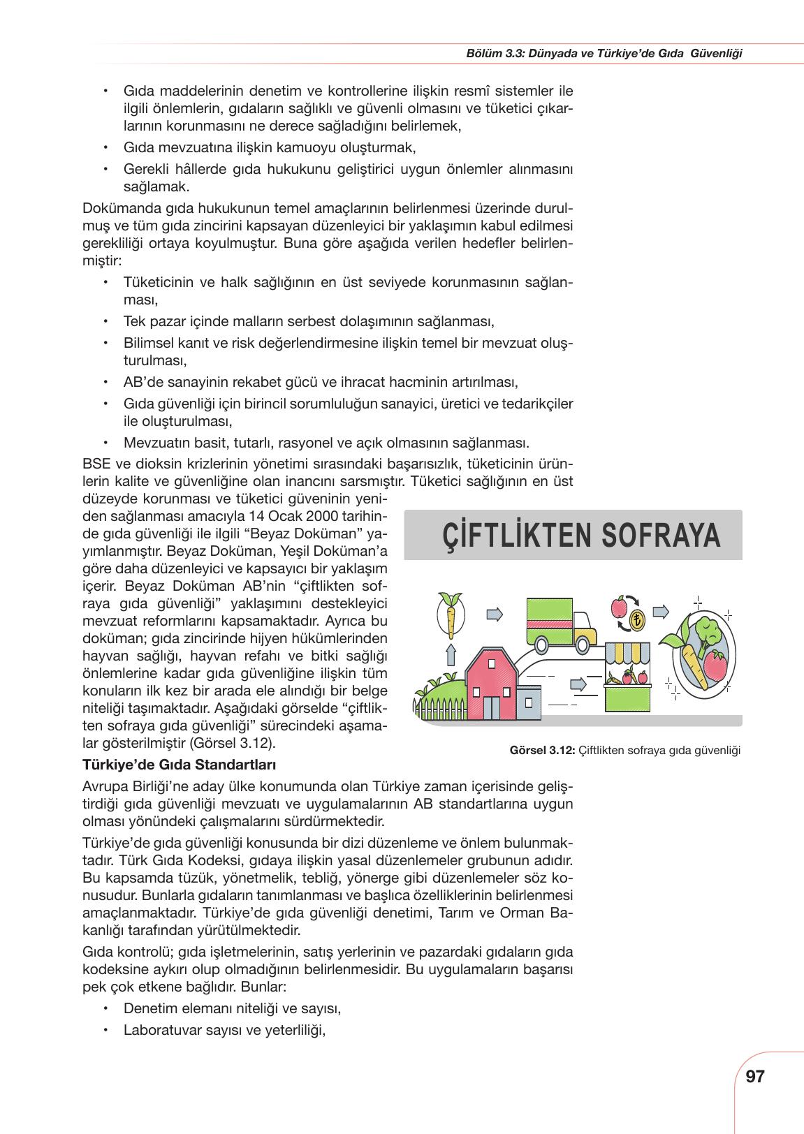 10-11. Sınıf Meb Yayınları Sürdürülebilir Tarım Ve Gıda Güvenliği Ders Kitabı Sayfa 97 Cevapları 10-11. Sınıf Meb Yayınları Sürdürülebilir Tarım Ve Gıda Güvenliği Ders Kitabı Sayfa 97 Cevapları