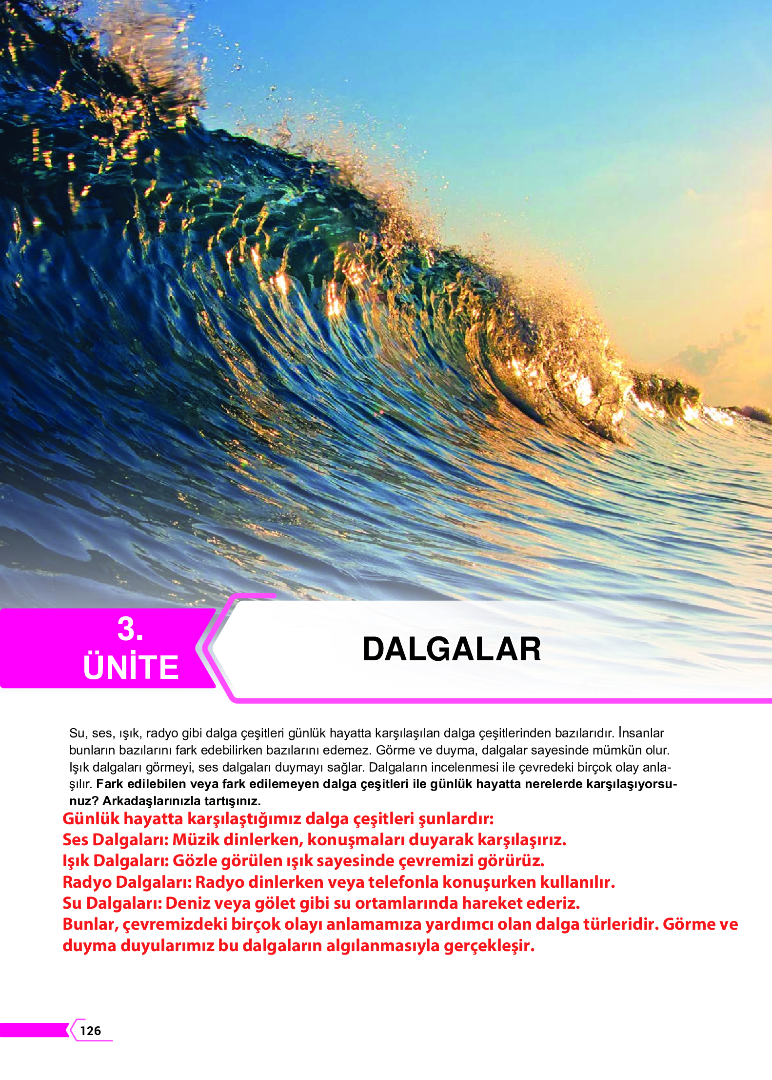 10. Sınıf Meb Yayınları Fen Lisesi Fizik Ders Kitabı Sayfa 126 Cevapları