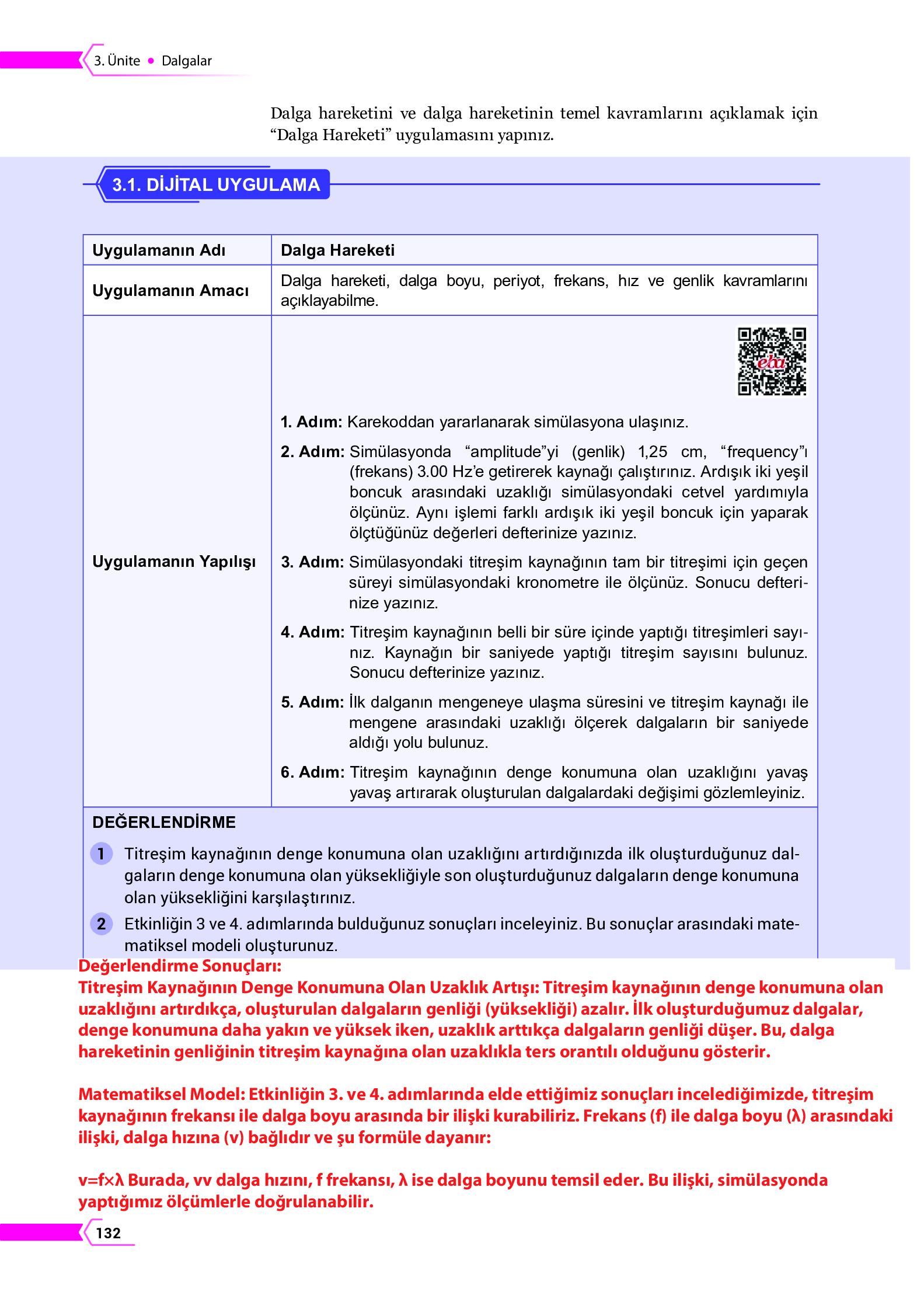 10. Sınıf Meb Yayınları Fen Lisesi Fizik Ders Kitabı Sayfa 132 Cevapları 10. Sınıf Meb Yayınları Fen Lisesi Fizik Ders Kitabı Sayfa 132 Cevapları