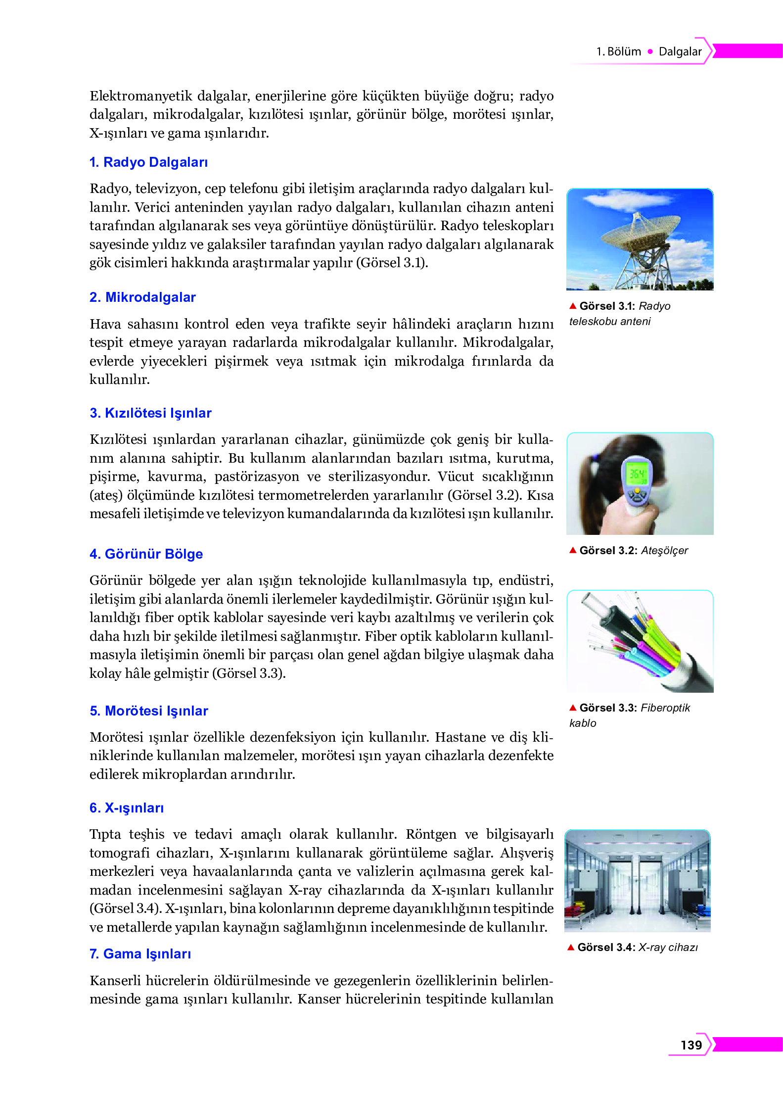 10. Sınıf Meb Yayınları Fen Lisesi Fizik Ders Kitabı Sayfa 139 Cevapları