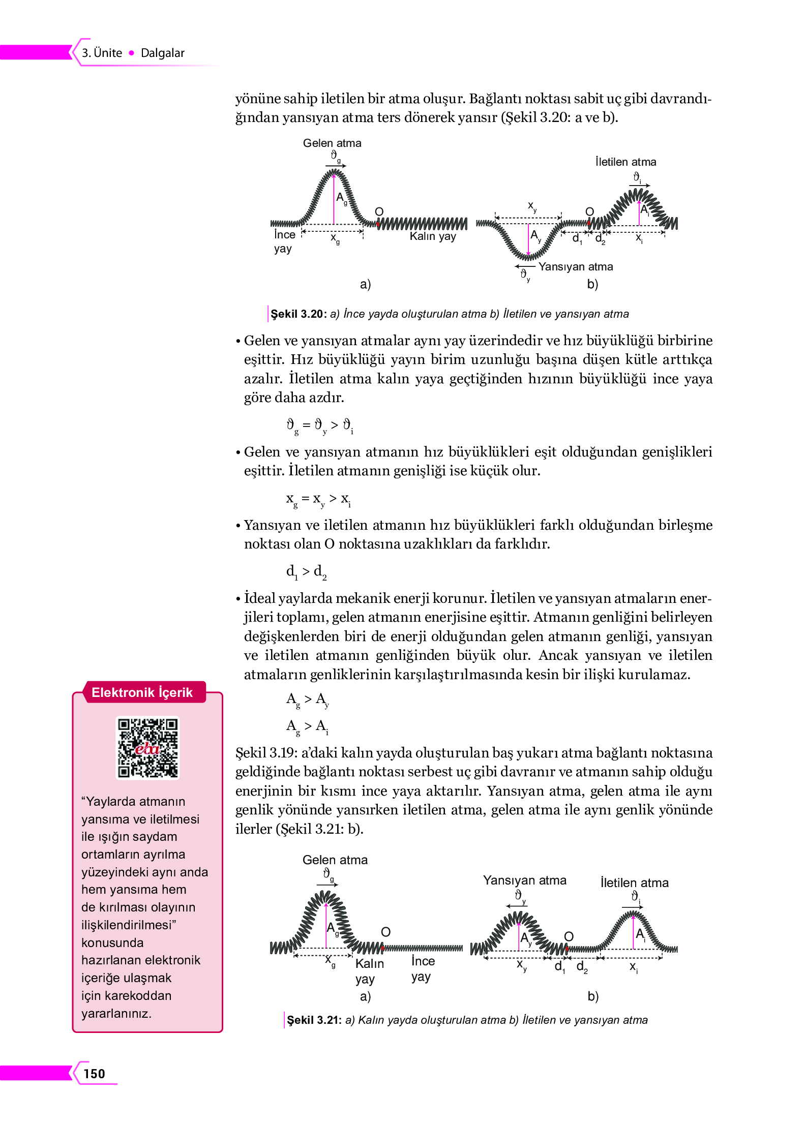 10. Sınıf Meb Yayınları Fen Lisesi Fizik Ders Kitabı Sayfa 150 Cevapları