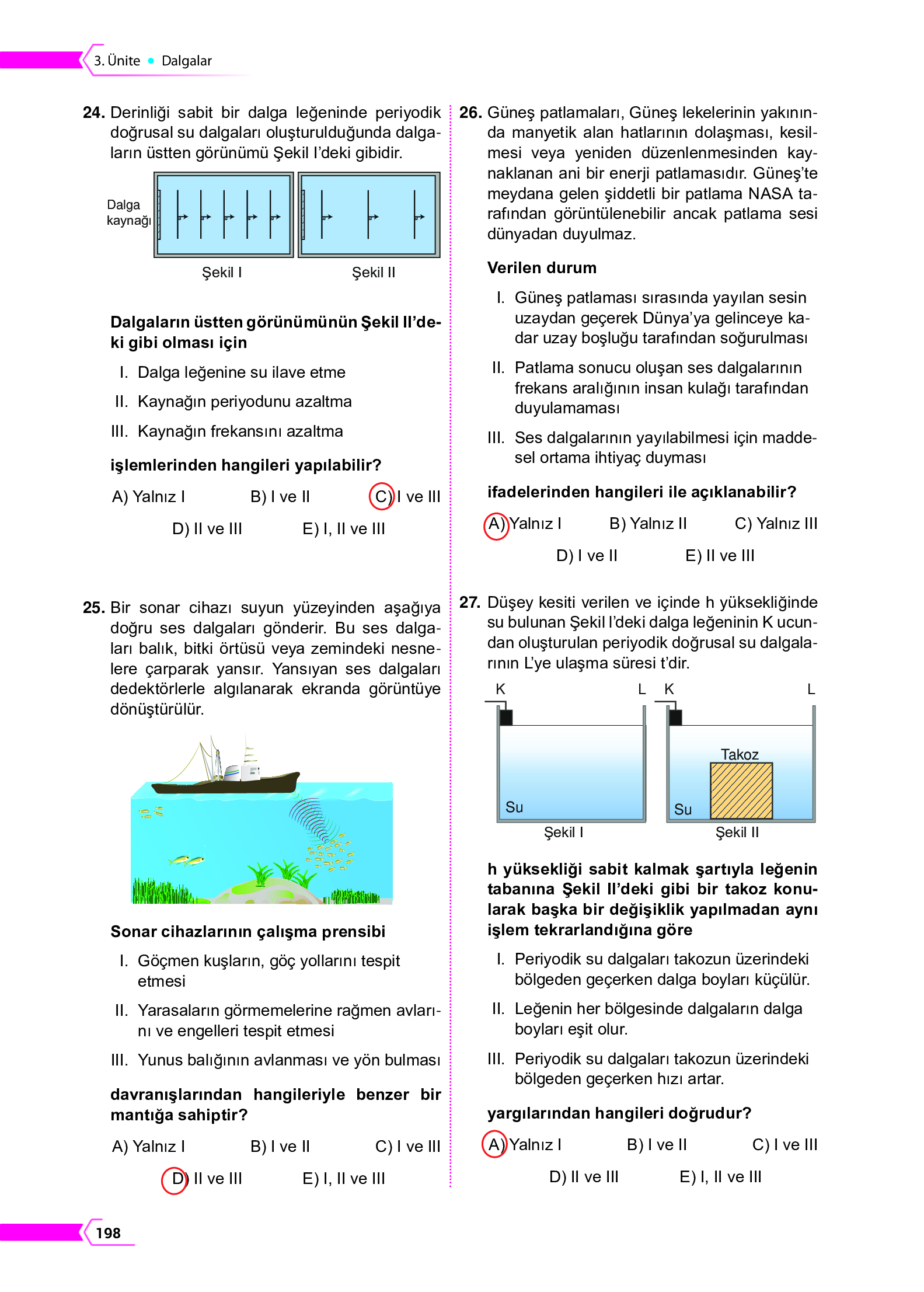 10. Sınıf Meb Yayınları Fen Lisesi Fizik Ders Kitabı Sayfa 198 Cevapları 10. Sınıf Meb Yayınları Fen Lisesi Fizik Ders Kitabı Sayfa 198 Cevapları