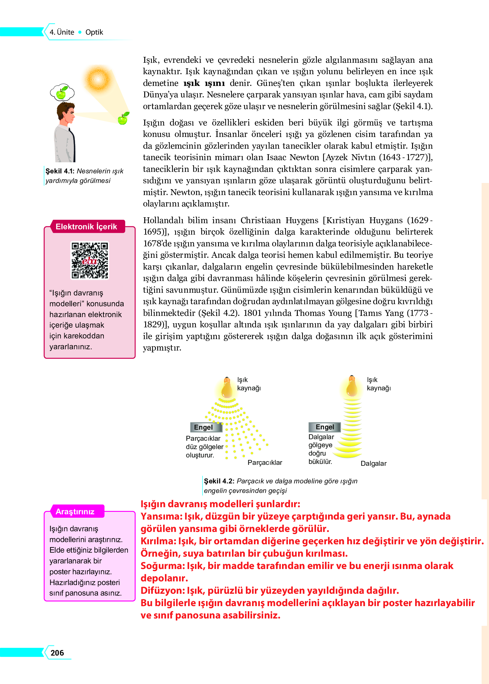 10. Sınıf Meb Yayınları Fen Lisesi Fizik Ders Kitabı Sayfa 206 Cevapları 10. Sınıf Meb Yayınları Fen Lisesi Fizik Ders Kitabı Sayfa 206 Cevapları