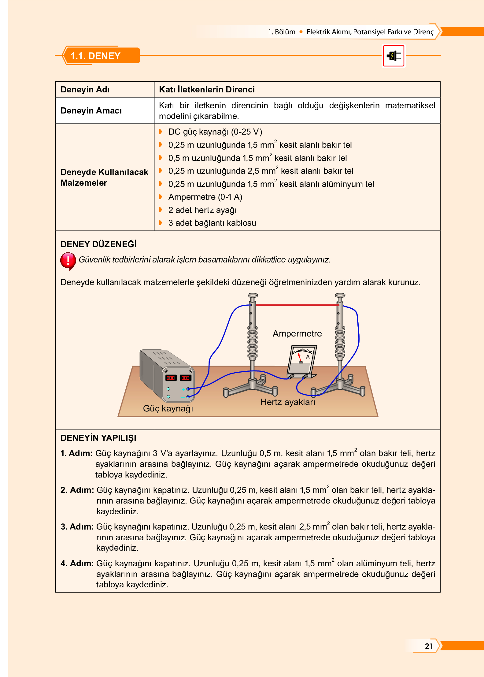 10. Sınıf Meb Yayınları Fen Lisesi Fizik Ders Kitabı Sayfa 21 Cevapları 10. Sınıf Meb Yayınları Fen Lisesi Fizik Ders Kitabı Sayfa 21 Cevapları