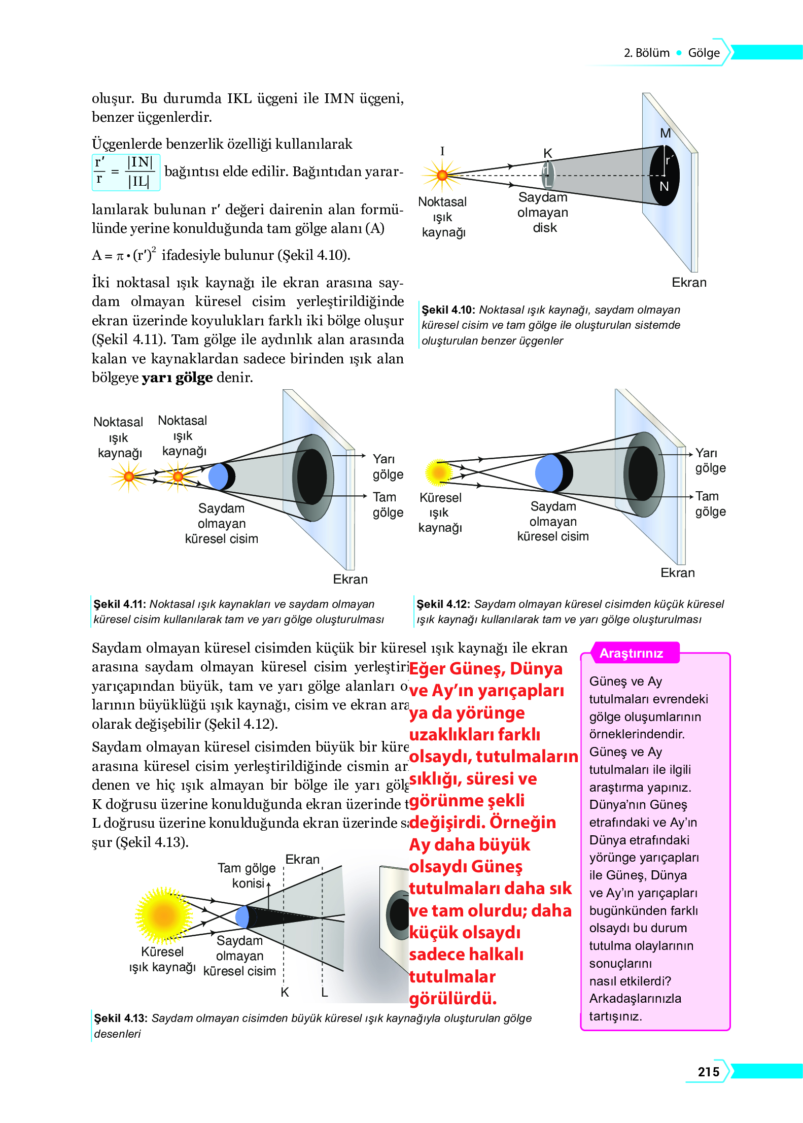 10. Sınıf Meb Yayınları Fen Lisesi Fizik Ders Kitabı Sayfa 215 Cevapları 10. Sınıf Meb Yayınları Fen Lisesi Fizik Ders Kitabı Sayfa 215 Cevapları