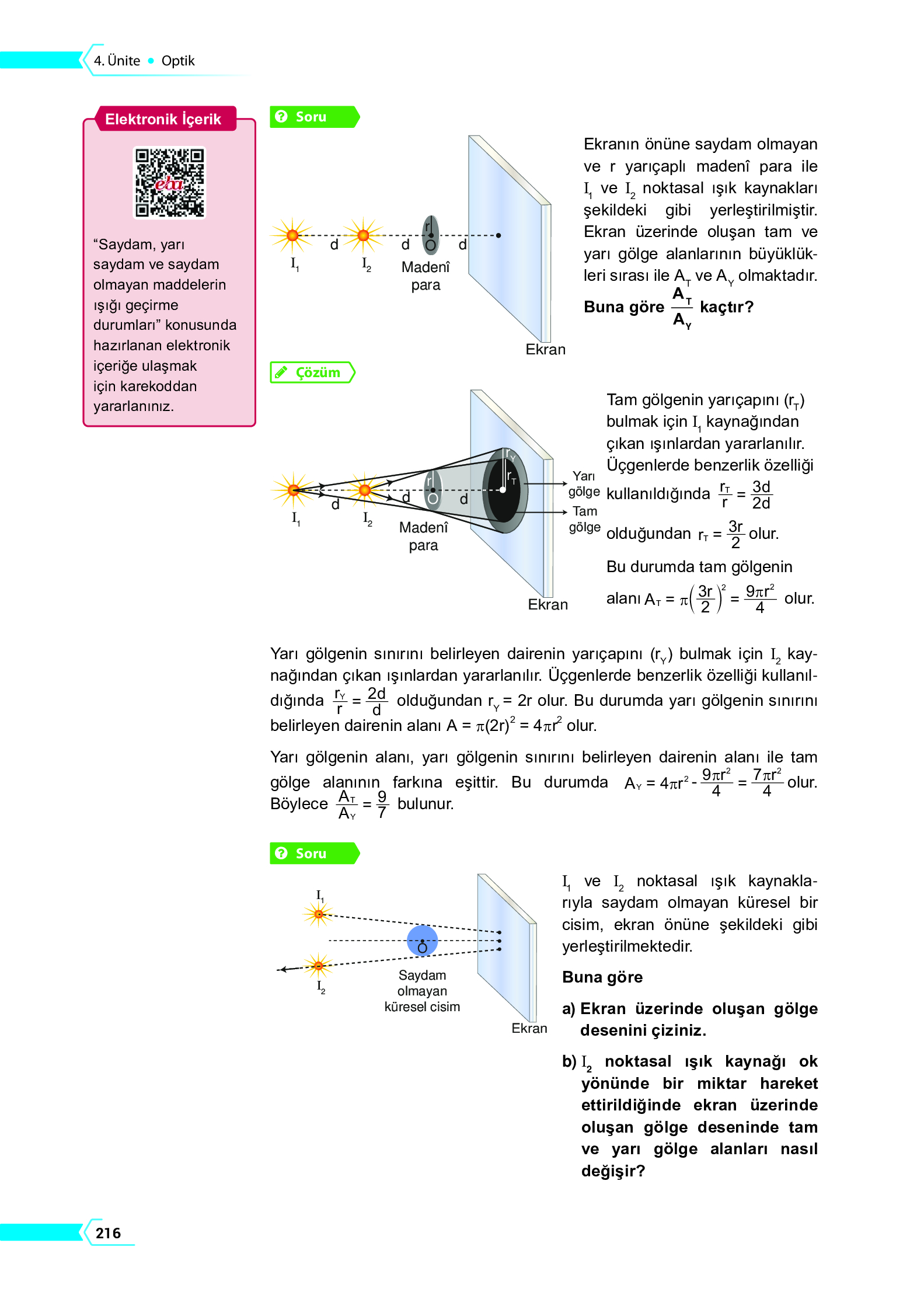 10. Sınıf Meb Yayınları Fen Lisesi Fizik Ders Kitabı Sayfa 216 Cevapları 10. Sınıf Meb Yayınları Fen Lisesi Fizik Ders Kitabı Sayfa 216 Cevapları