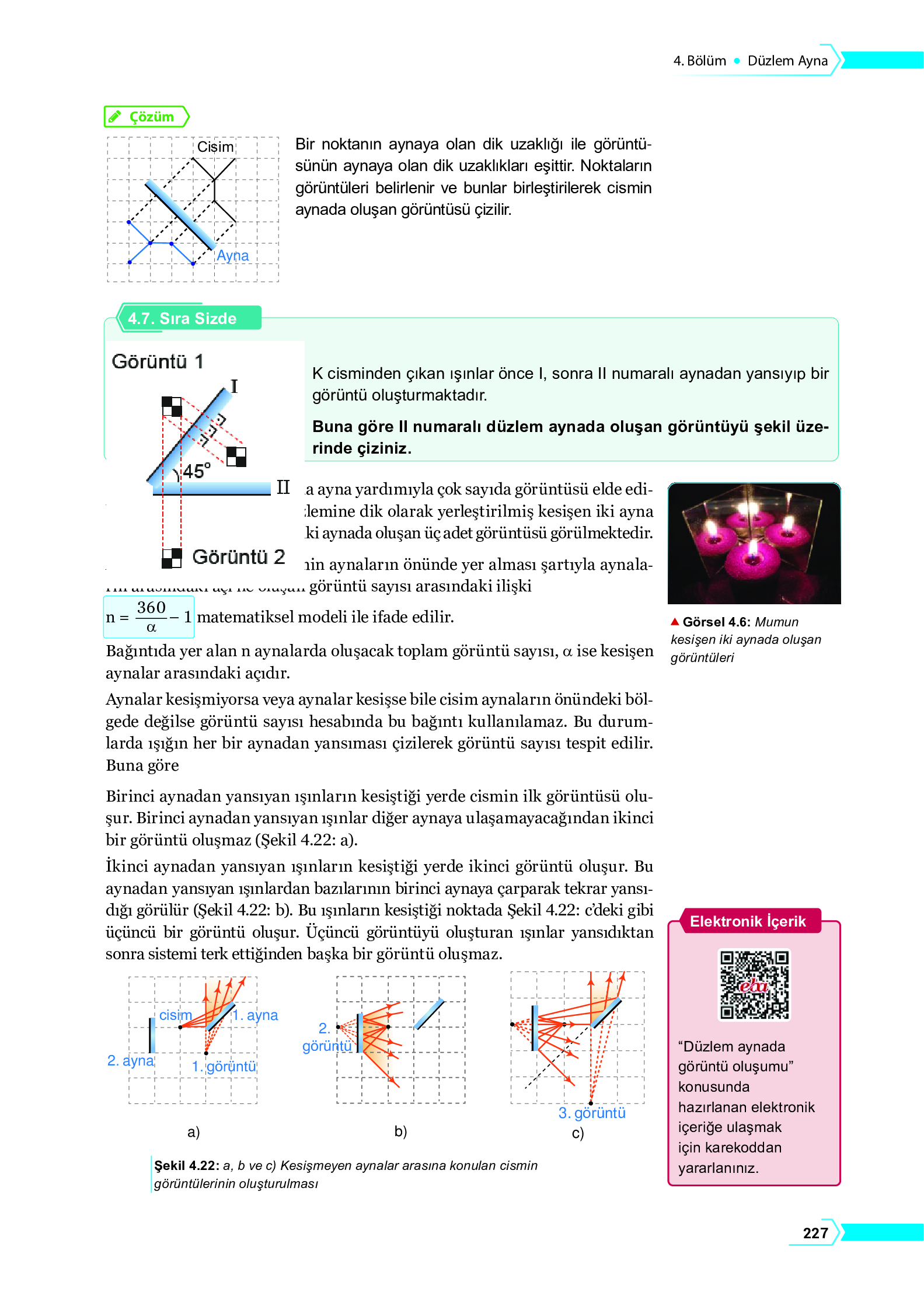 10. Sınıf Meb Yayınları Fen Lisesi Fizik Ders Kitabı Sayfa 227 Cevapları