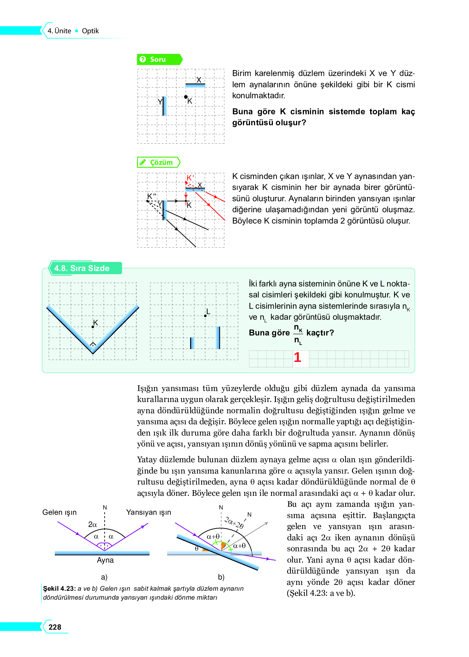 10. Sınıf Meb Yayınları Fen Lisesi Fizik Ders Kitabı Sayfa 228 Cevapları 10. Sınıf Meb Yayınları Fen Lisesi Fizik Ders Kitabı Sayfa 228 Cevapları